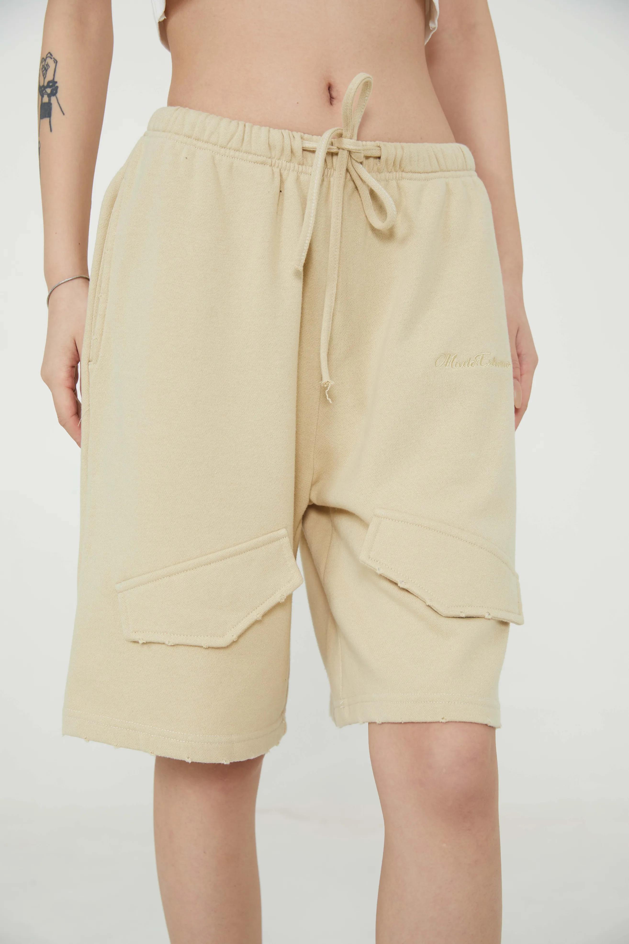 Button Pocket Short