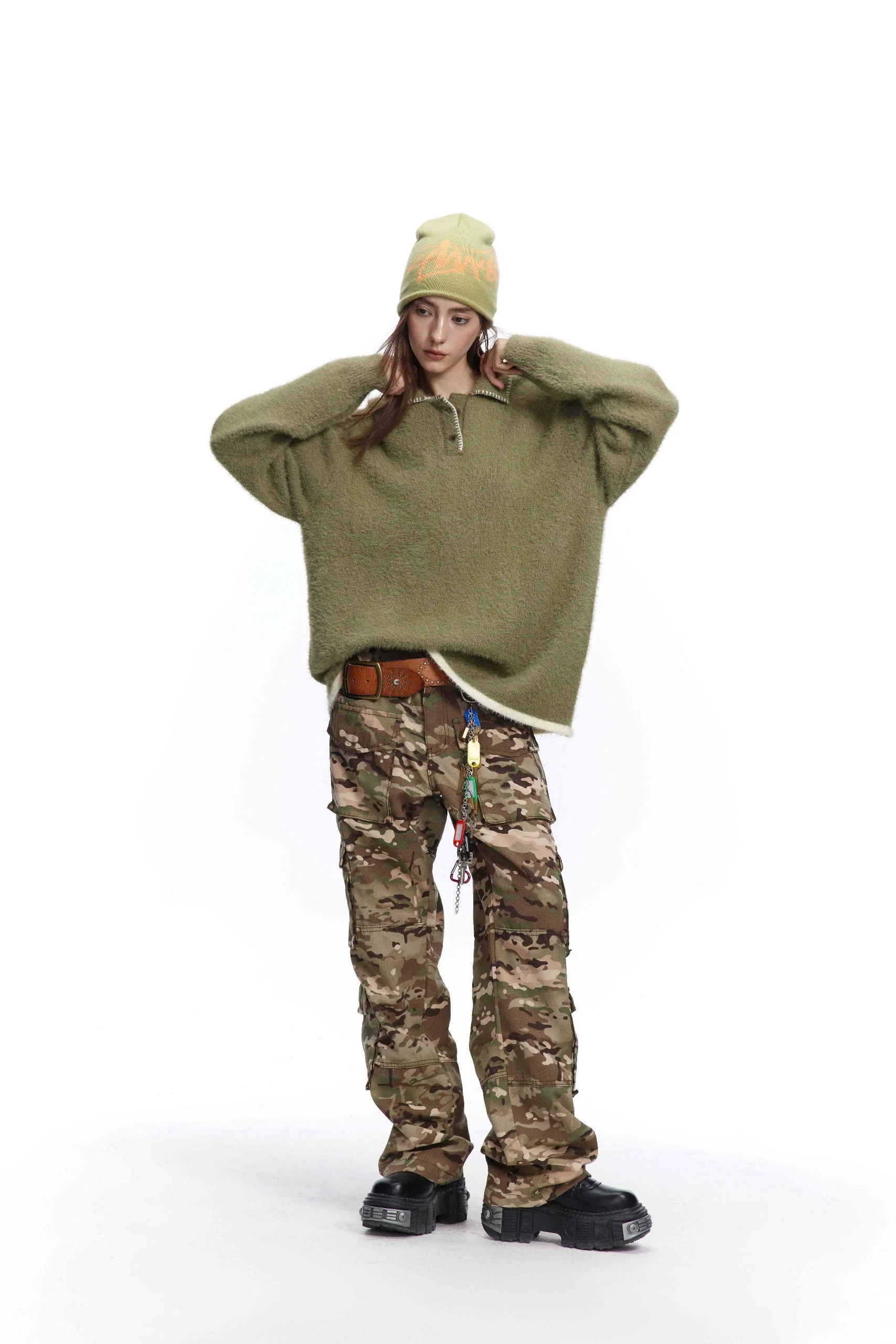 The Way Home Knit Polo Shirt