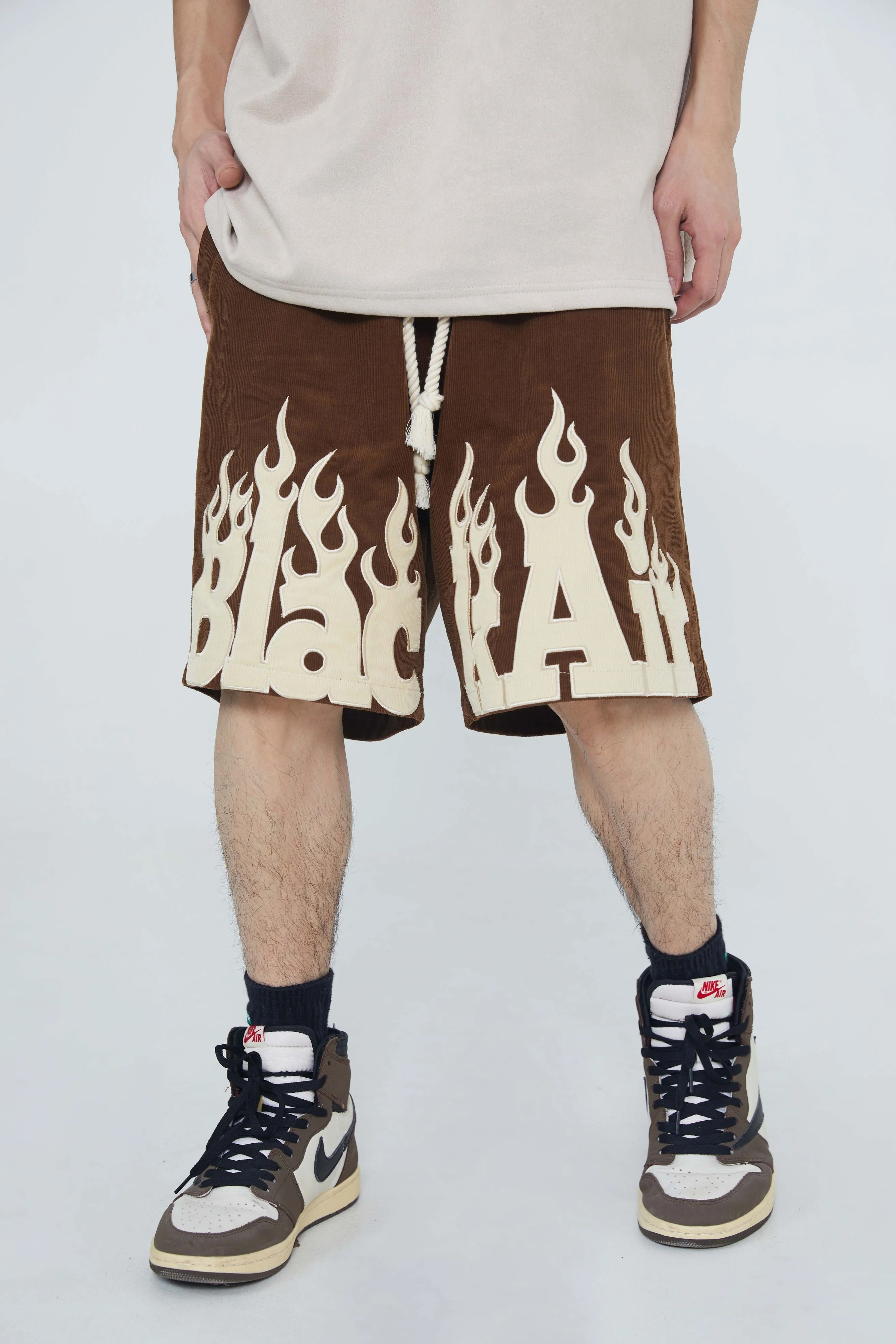 Flame Pattened Short