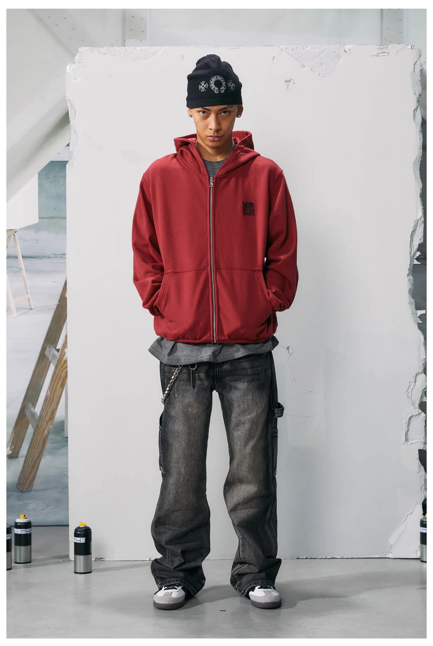 R69 Honesty Is Also A Weakness Hoodie Zip