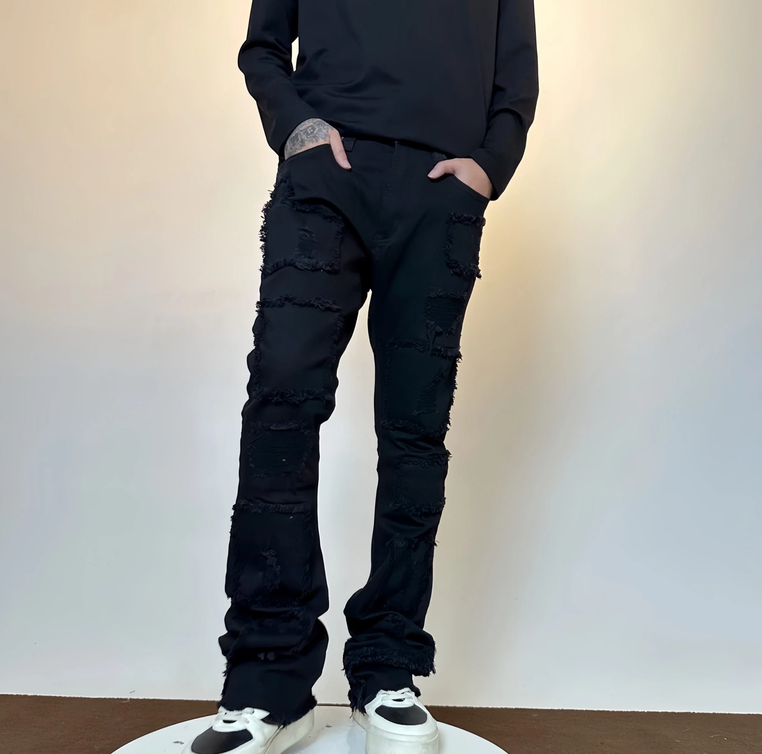 R69 Hide And Seek Denim Pants