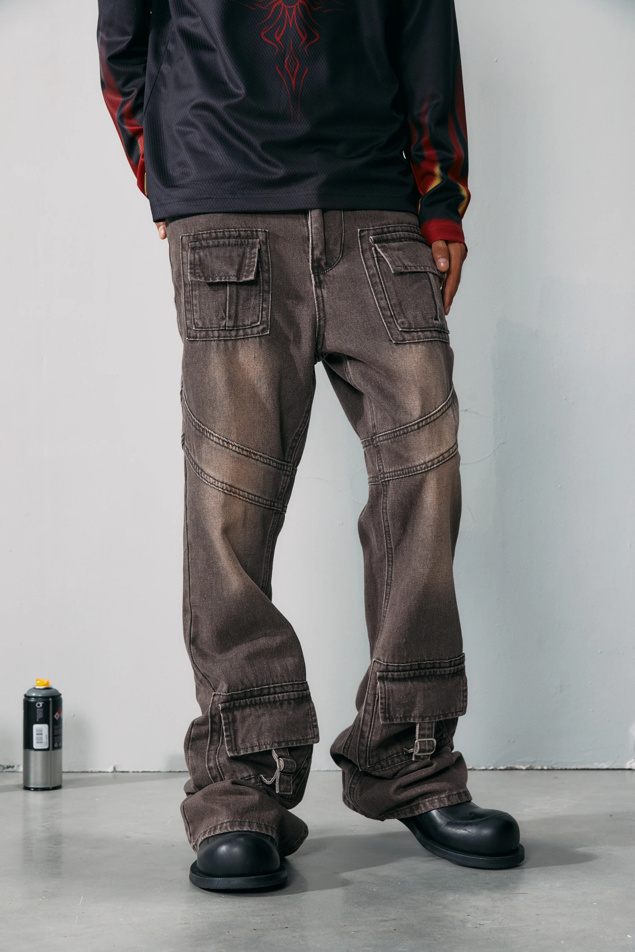 R69 Playing With Love Denim Pants