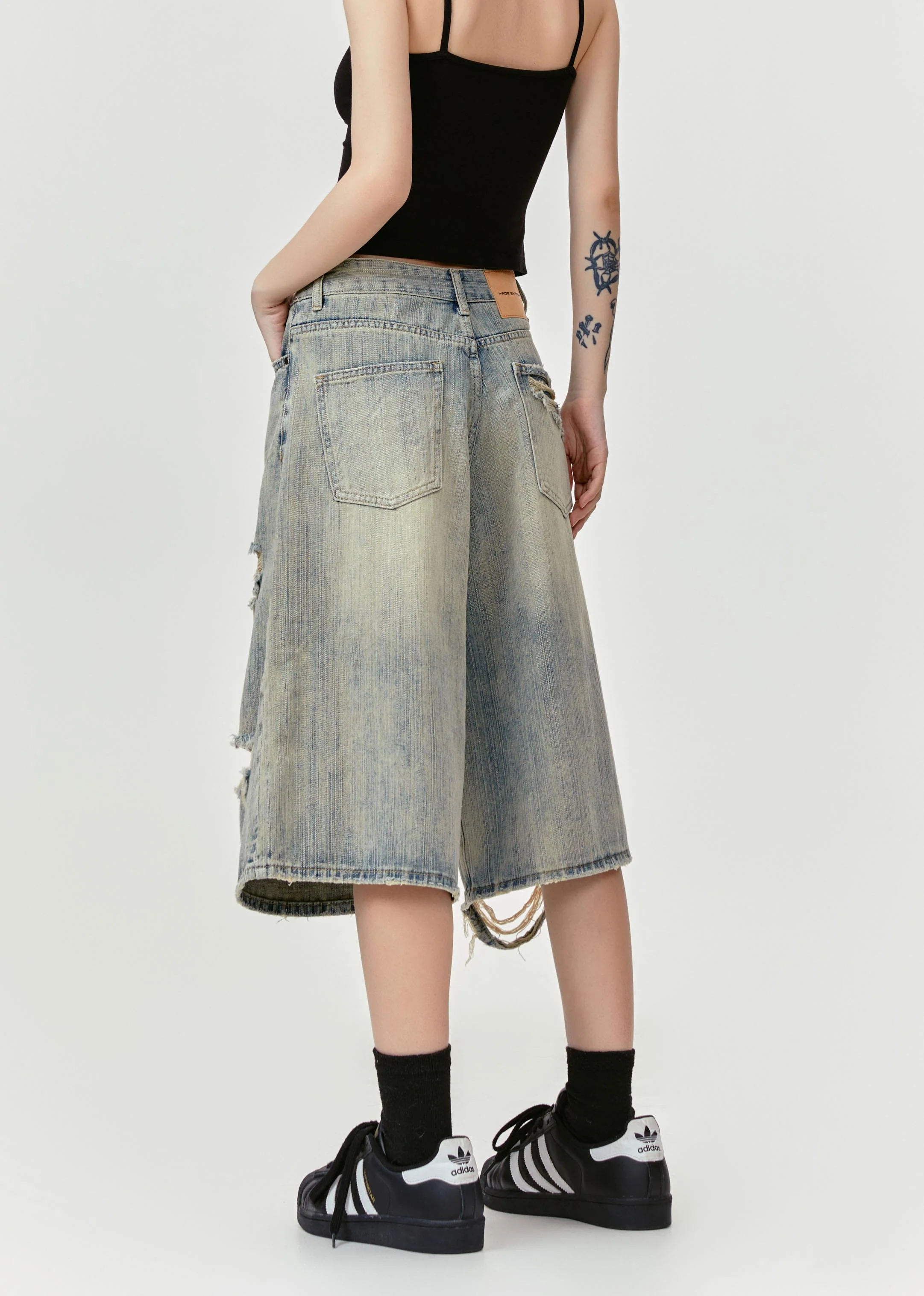 Woke Up Jeans Capri Pants