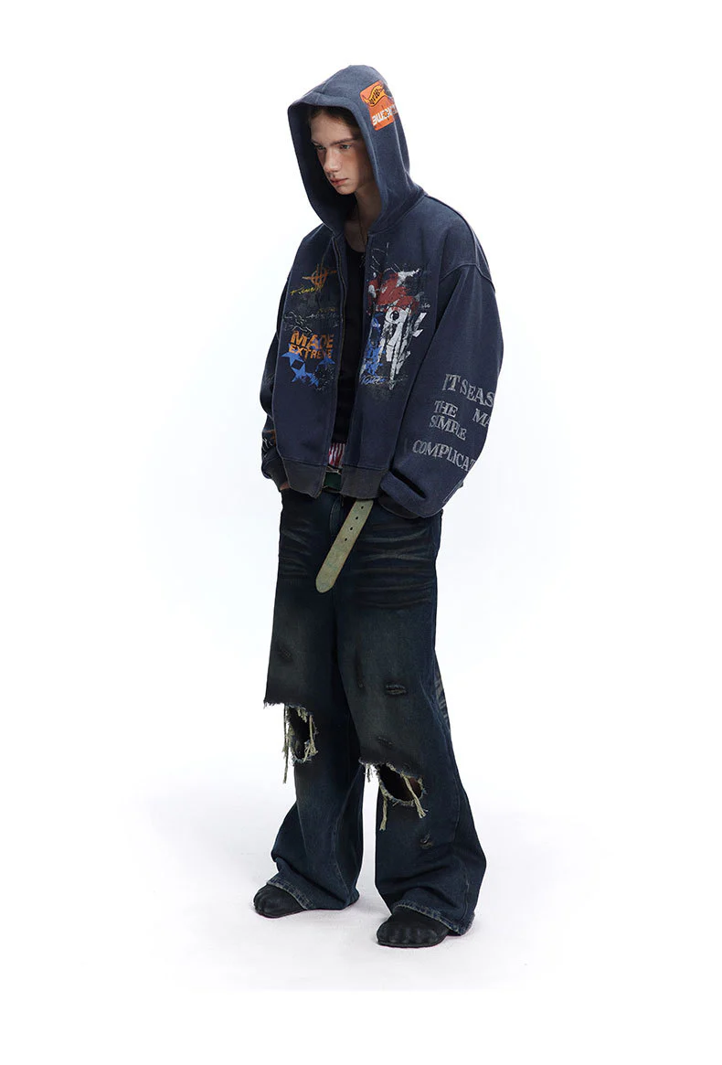 Perplexing Hoodie Zip