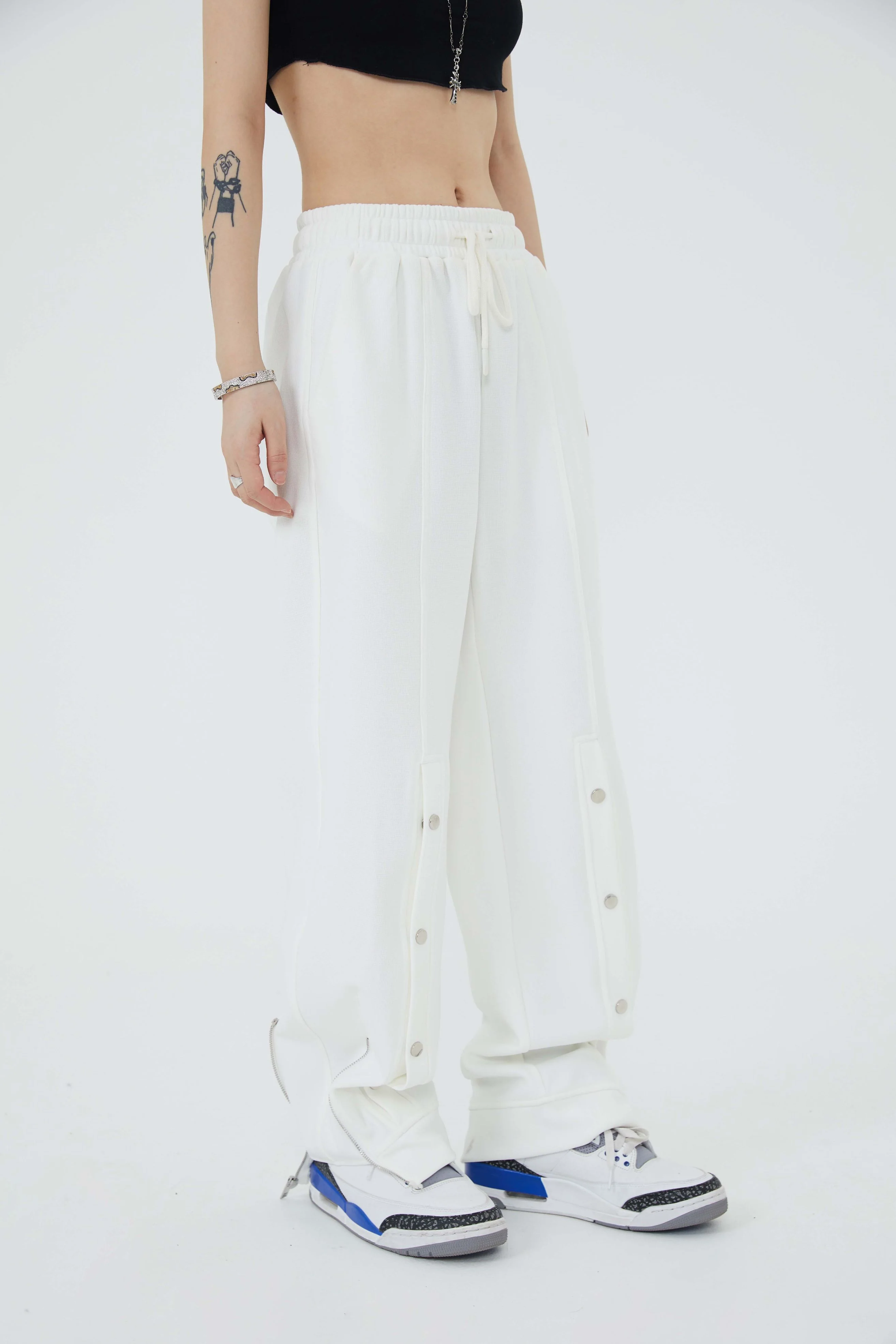 Trunk Zipper Button Pants
