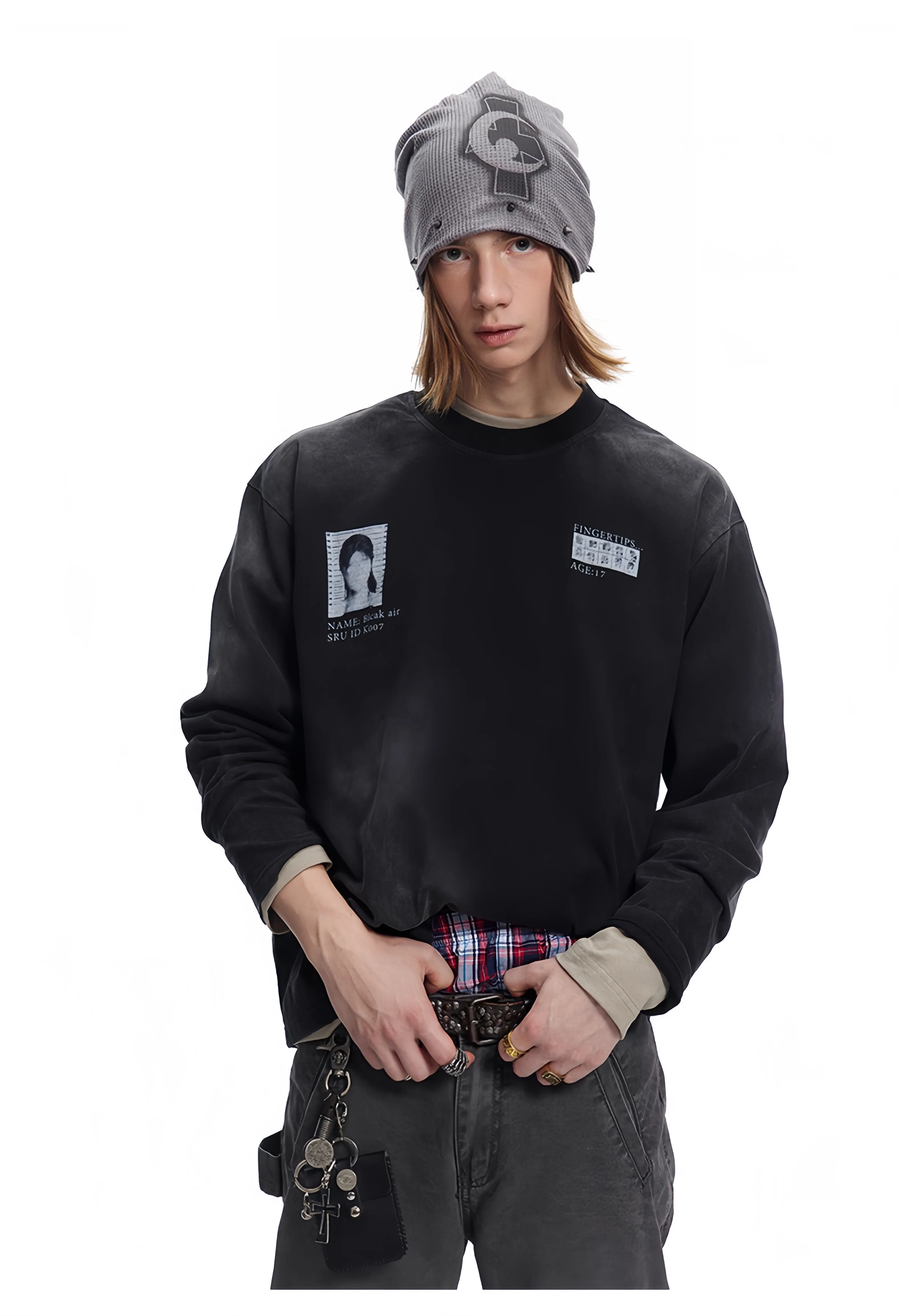 Fingertips Long-Sleeve