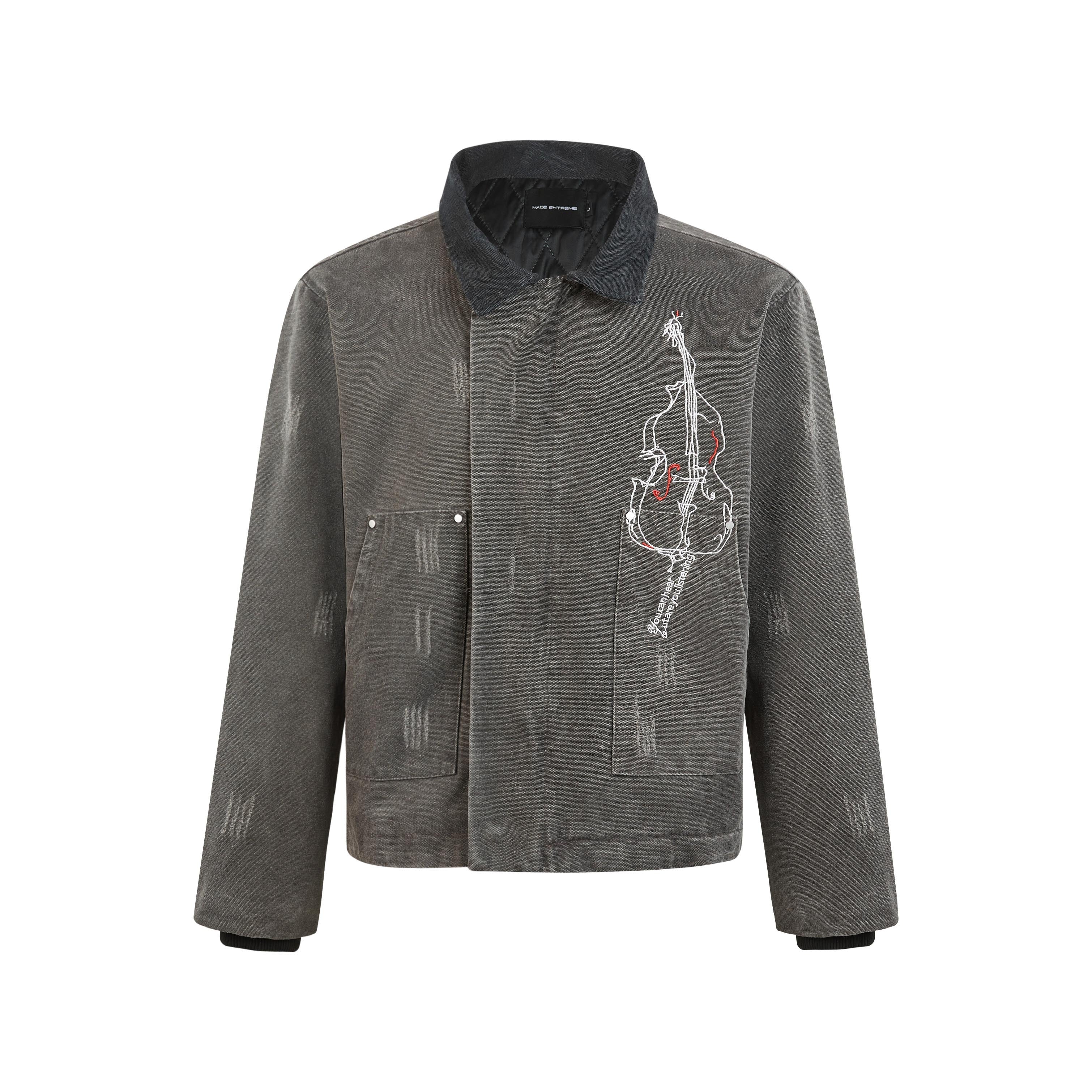 Sound System Denim Jacket