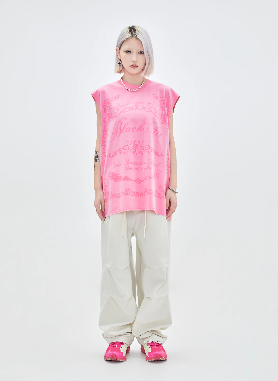 This Invitation Black Secret Realm Tank Top