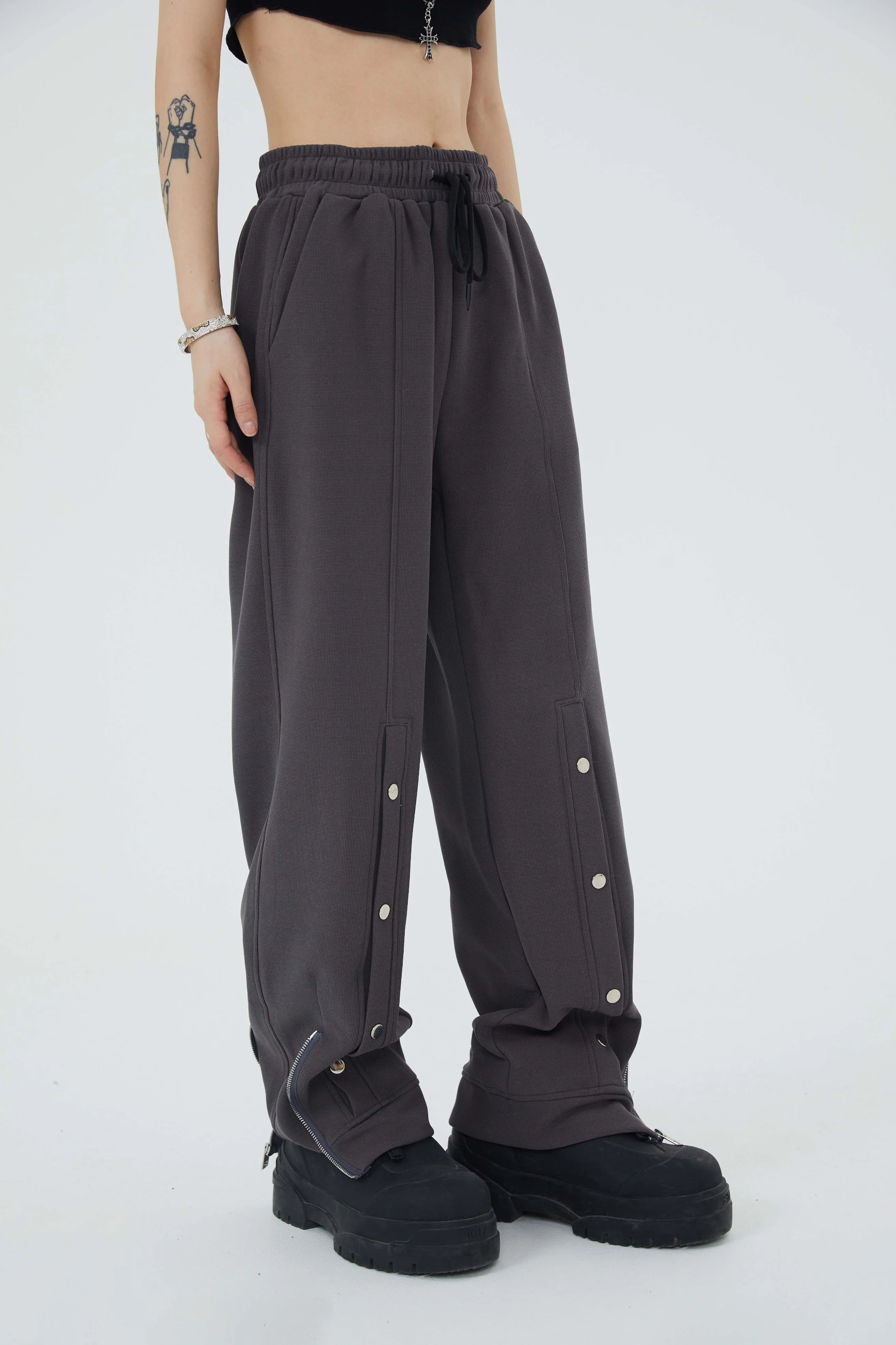Trunk Zipper Button Pants