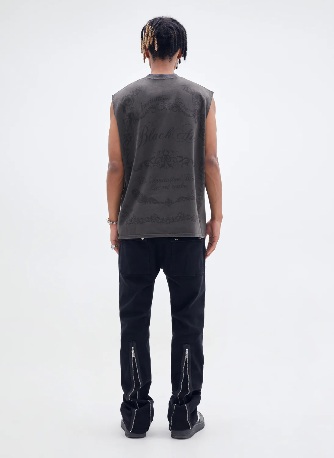 This Invitation Black Secret Realm Tank Top