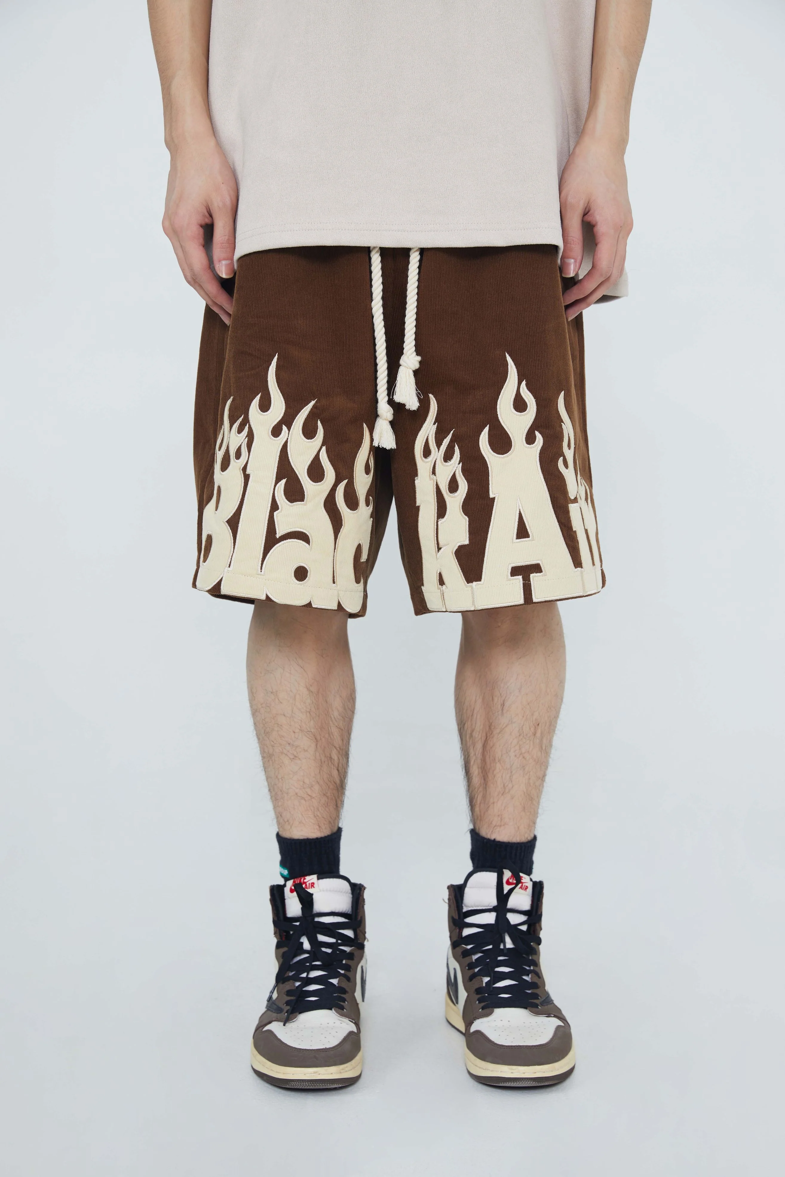 Flame Pattened Short