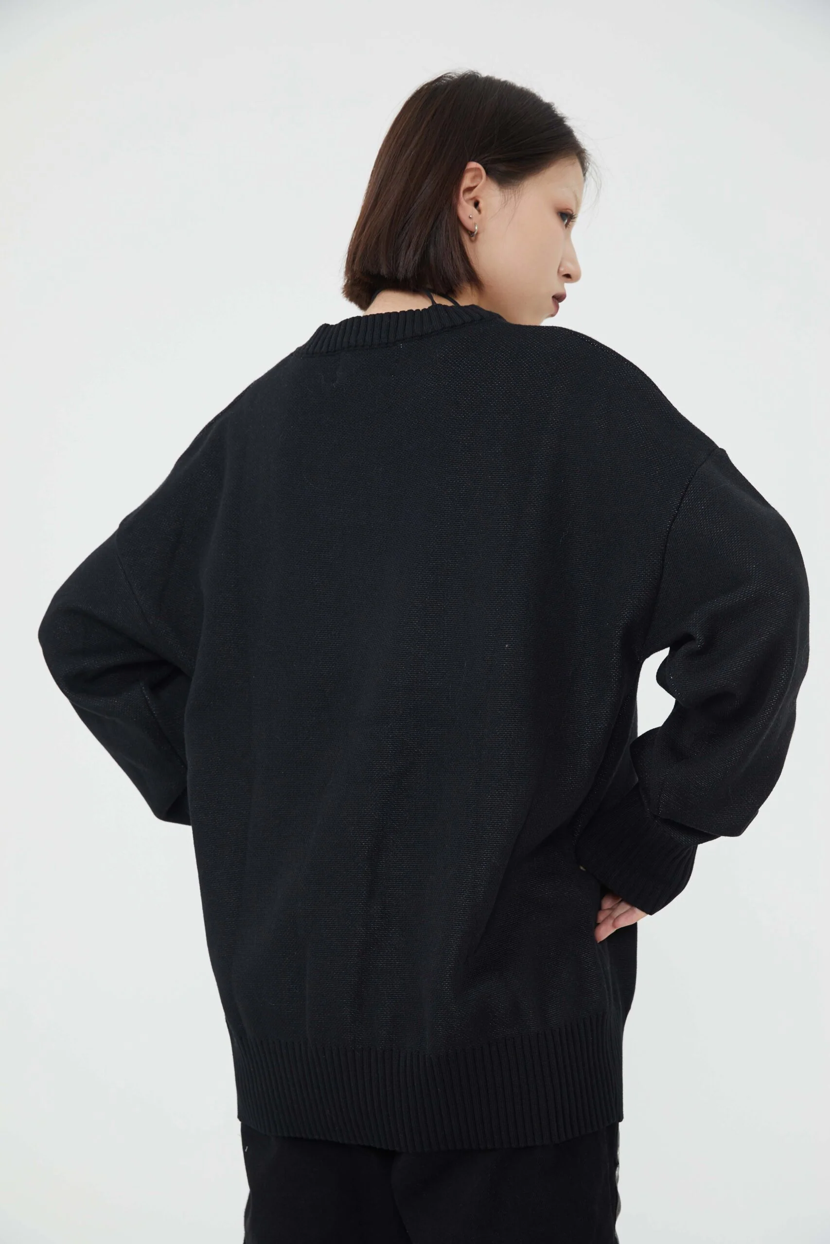 Dark University Knitwear