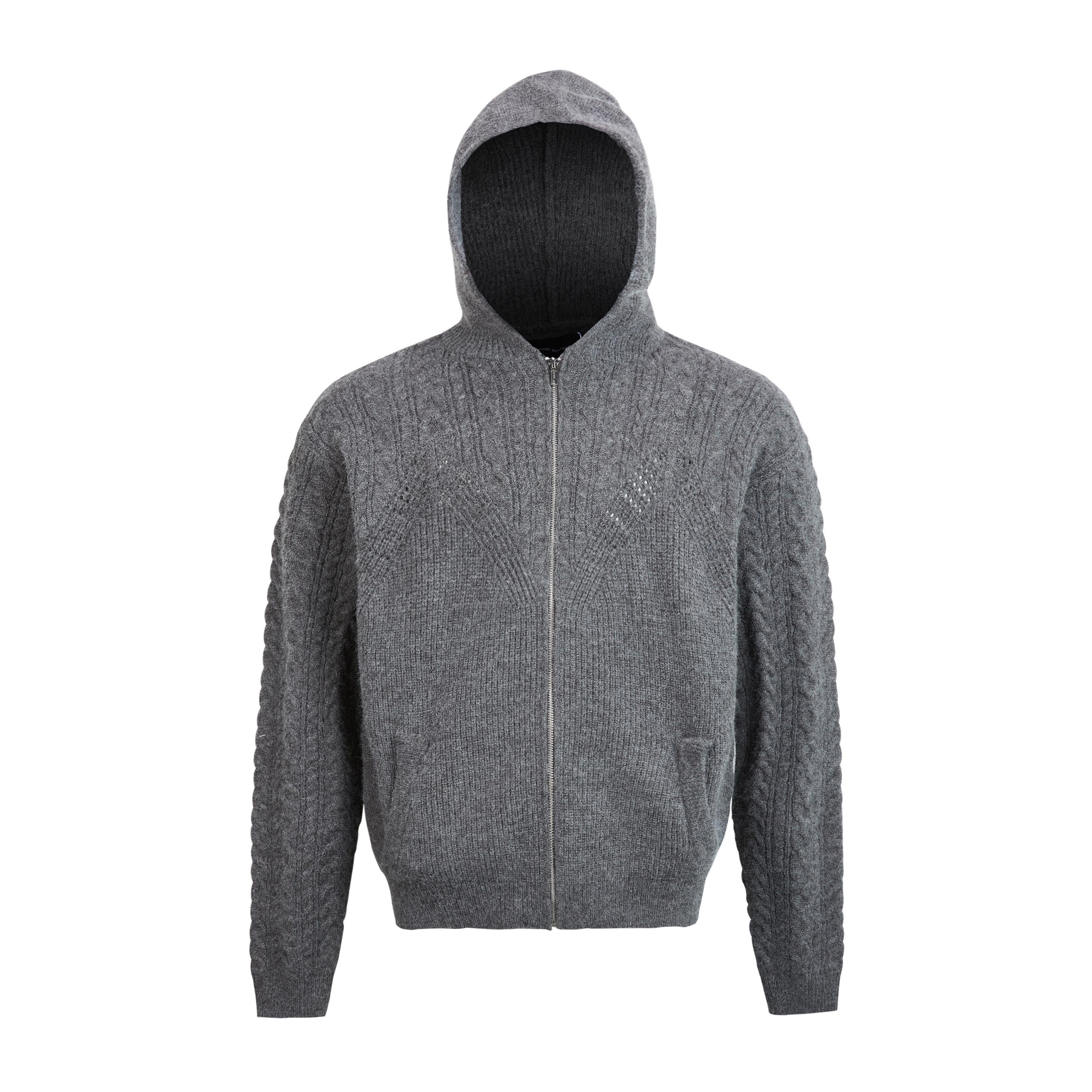 Loophole Knit Zip