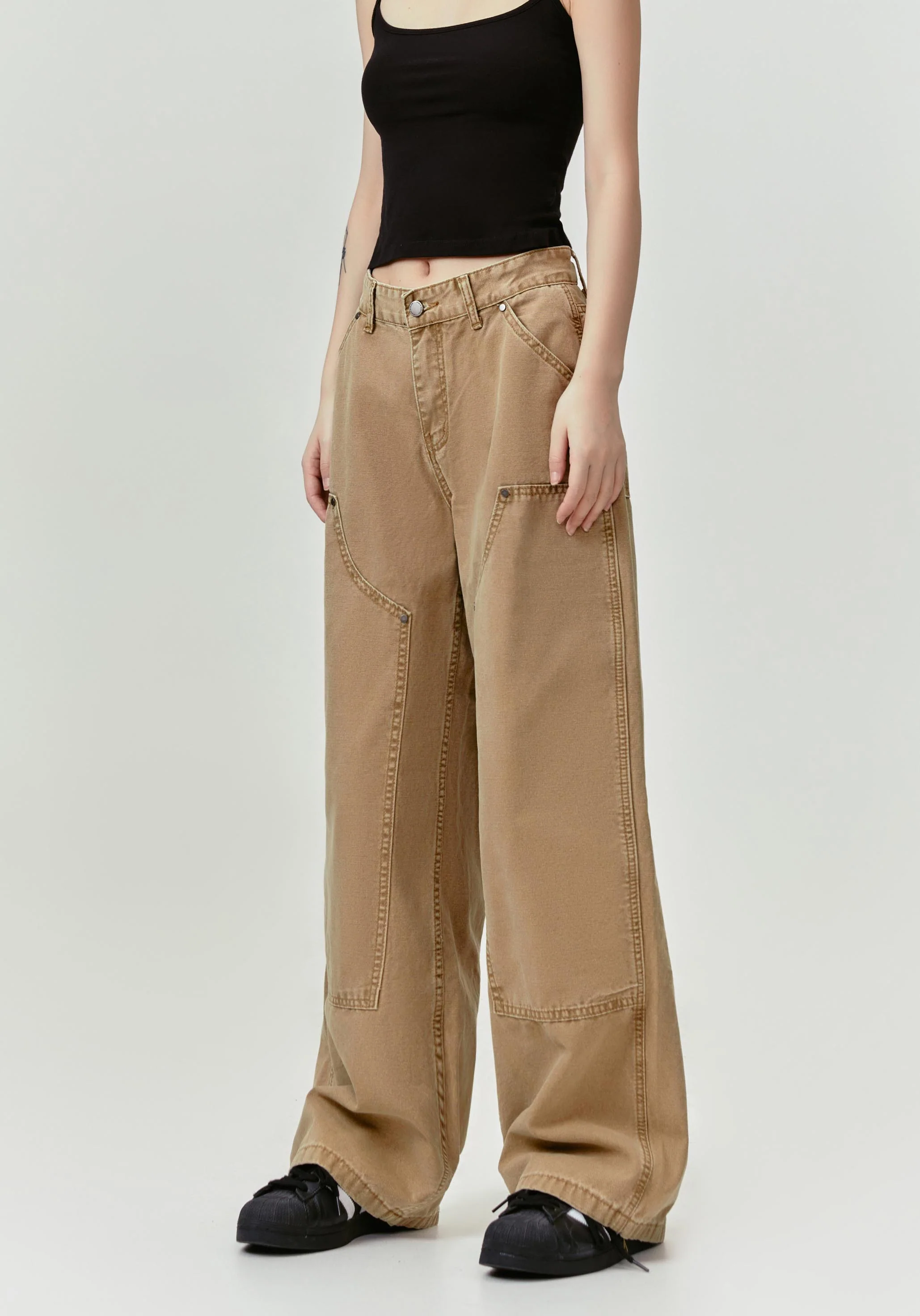 Mocha Kaki Pants