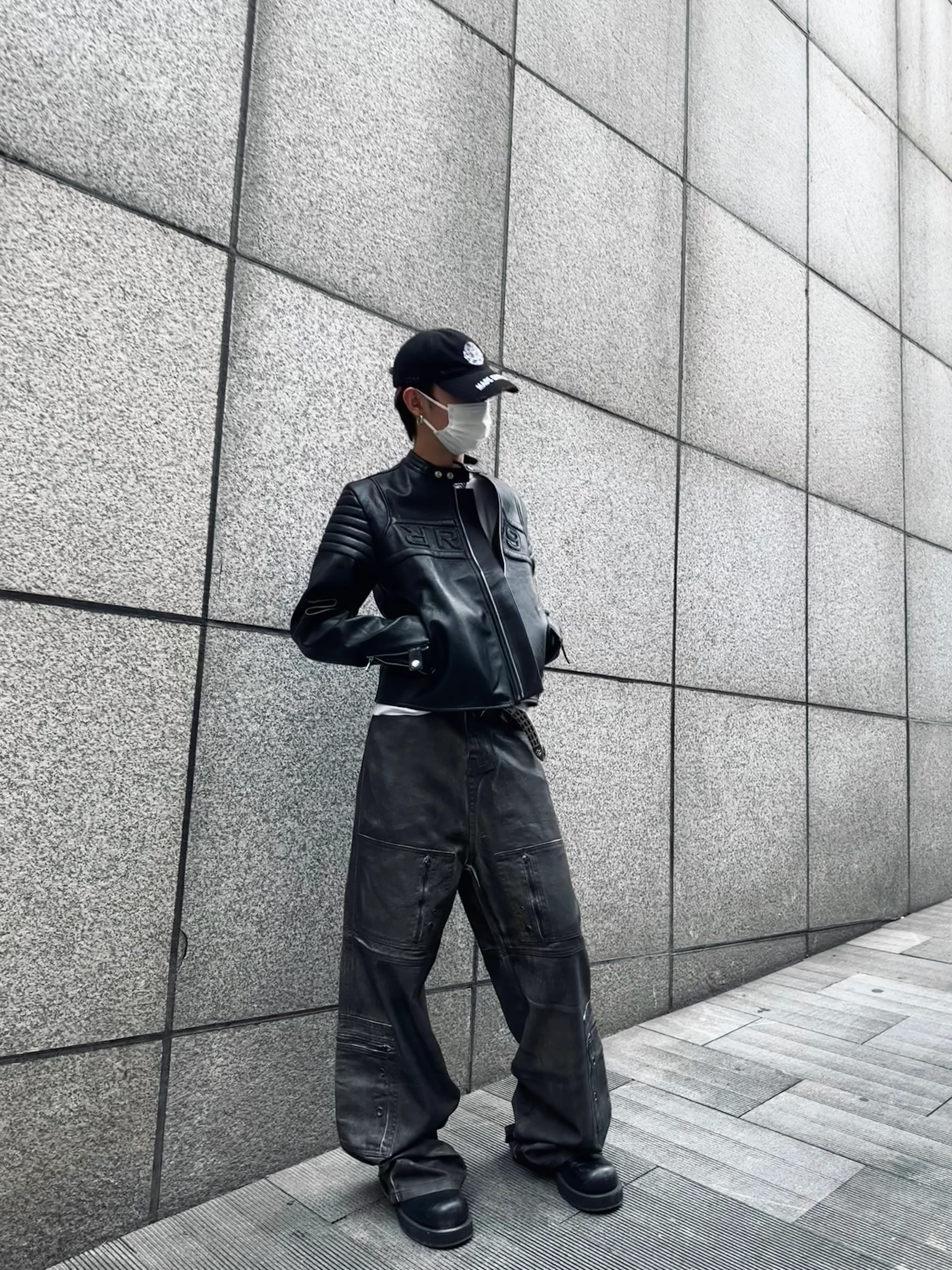 R69 No Love No Life Leather Jacket