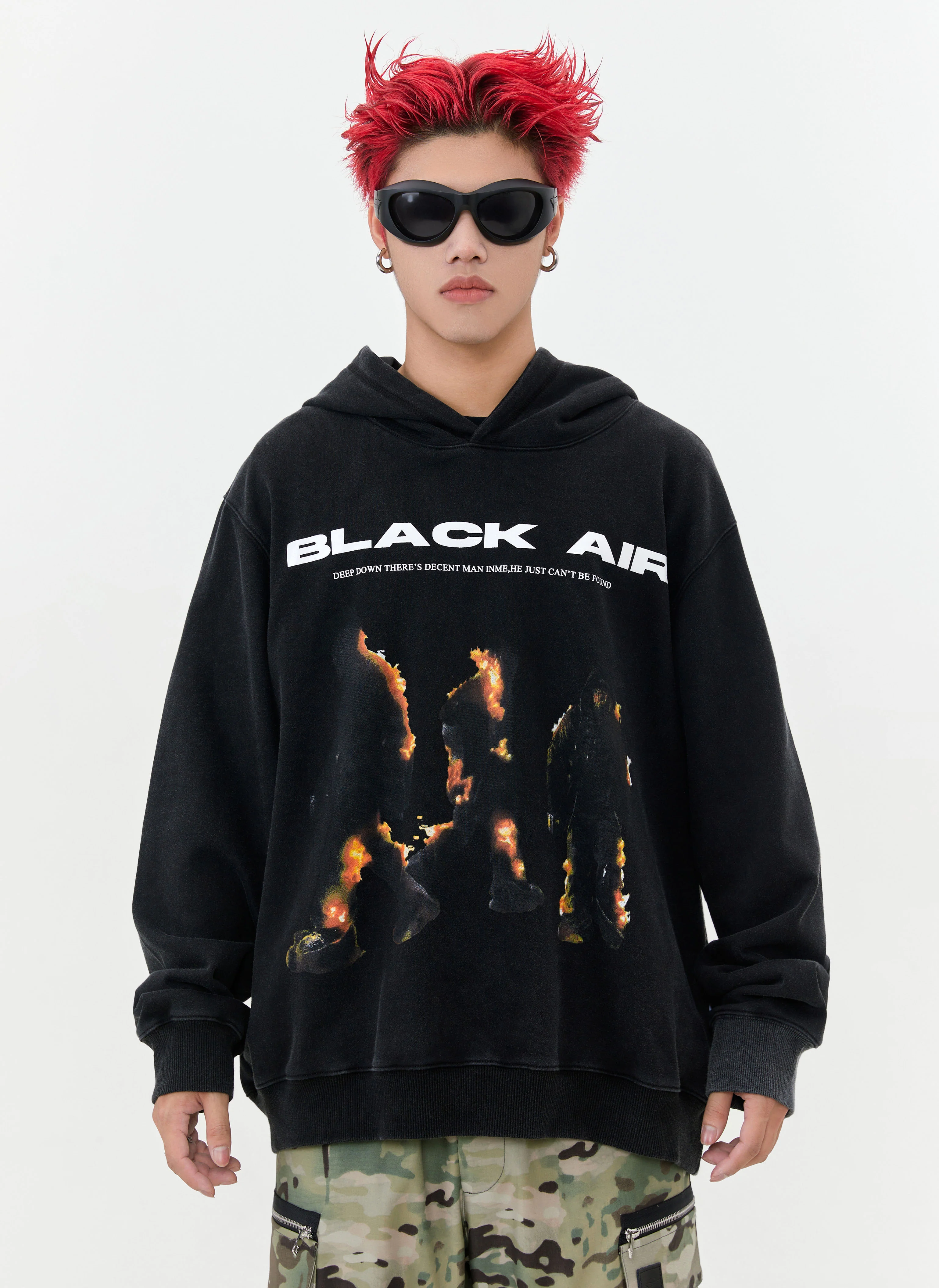 Deep Down There'S Decent In Me Hoodie