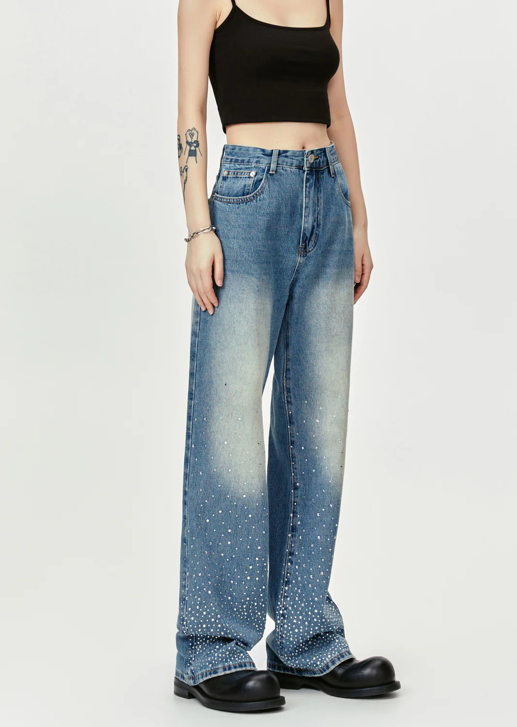 Starry Night Jeans Pants