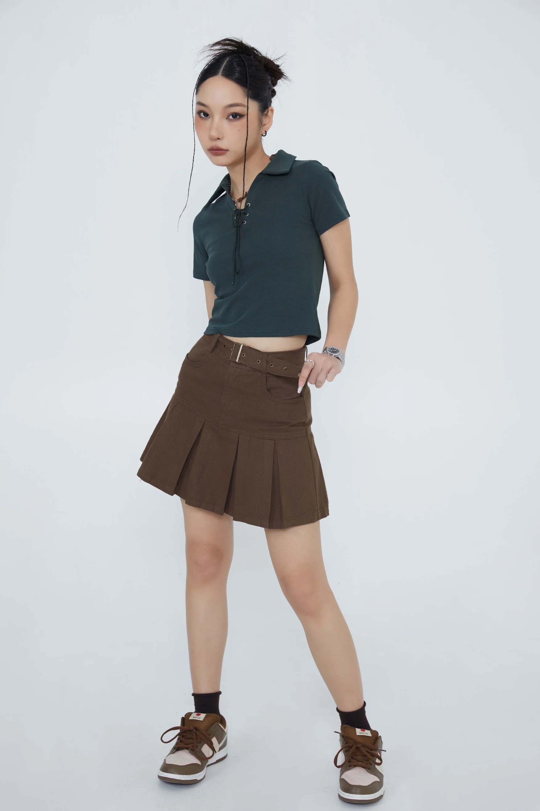 Shoelace On Top Polo