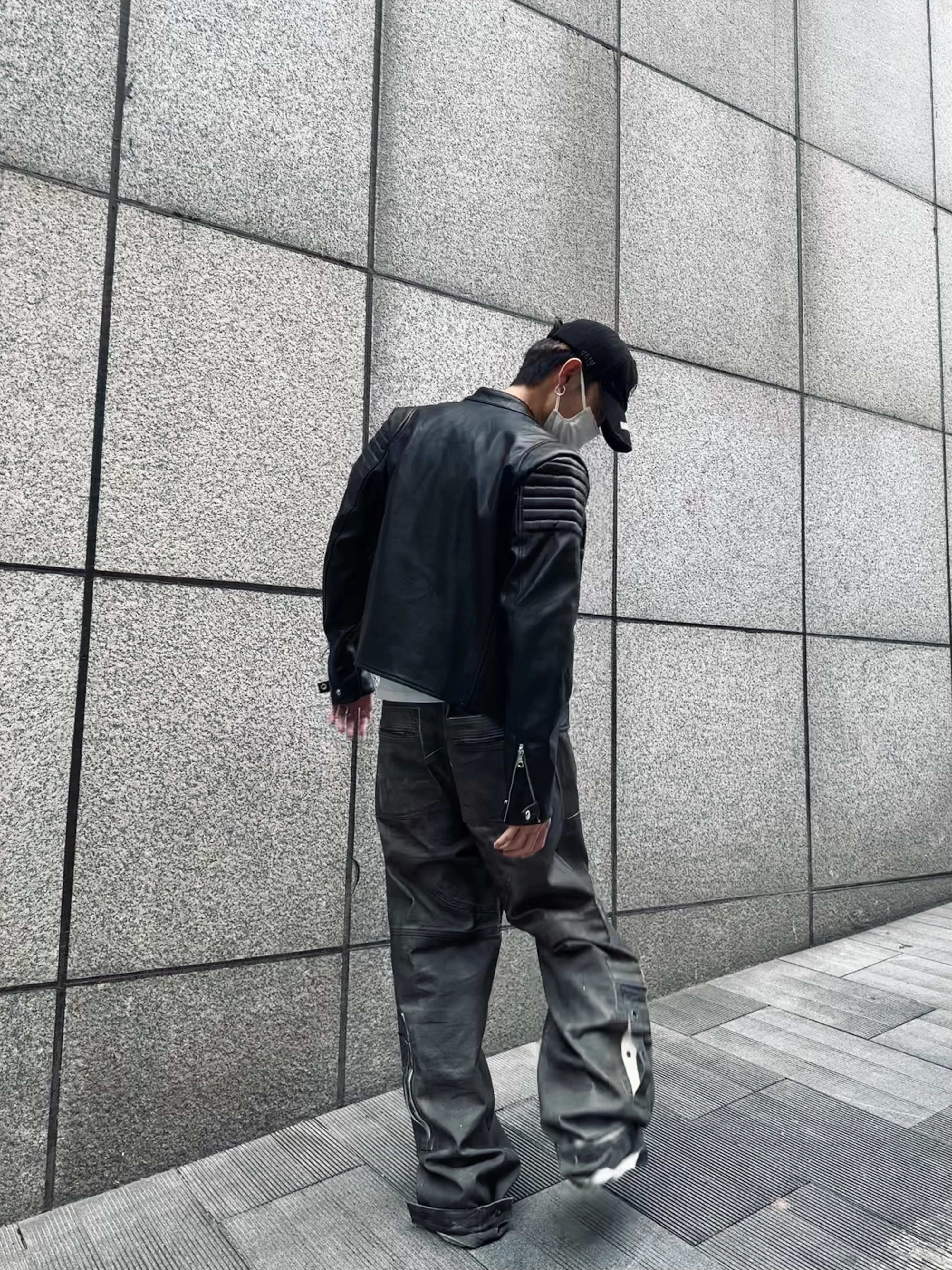 R69 No Love No Life Leather Jacket