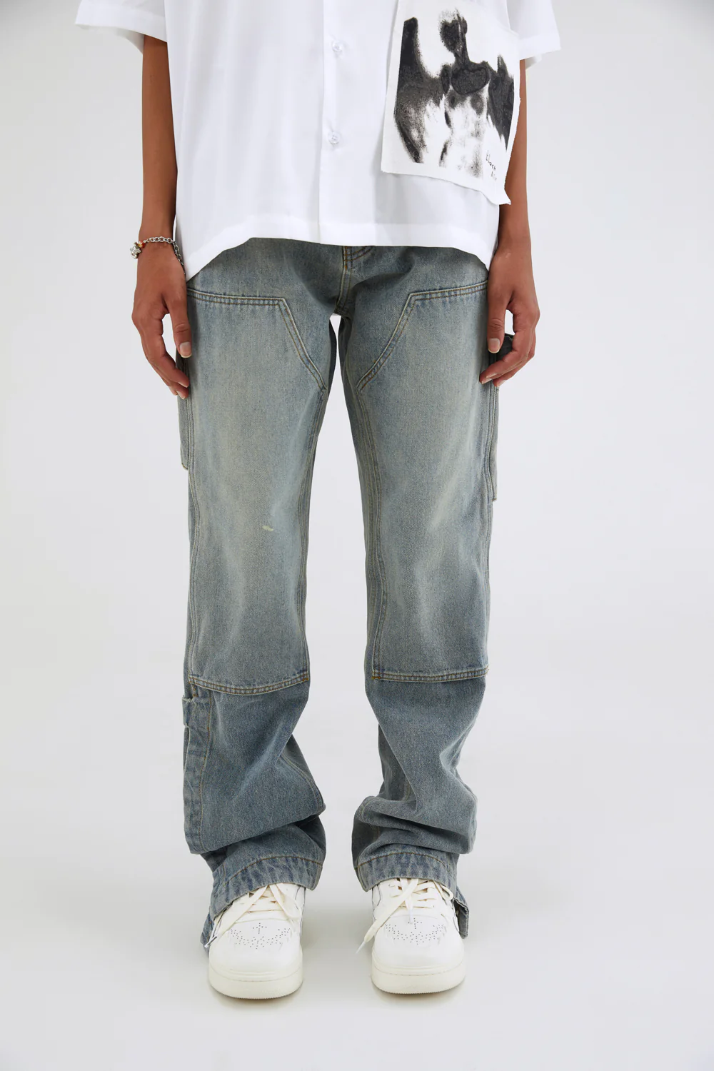 Simple Old School Denim Pants