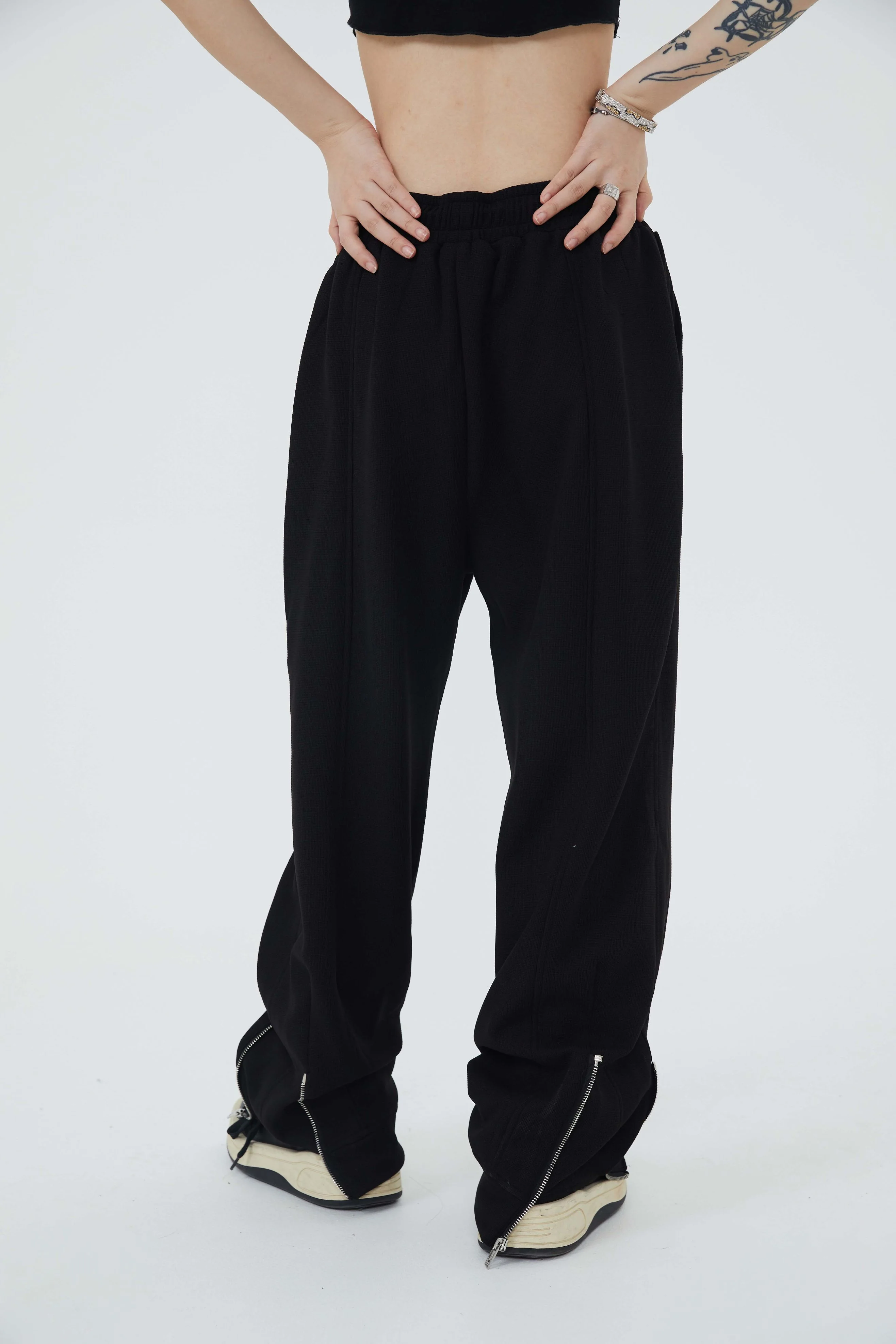 Trunk Zipper Button Pants