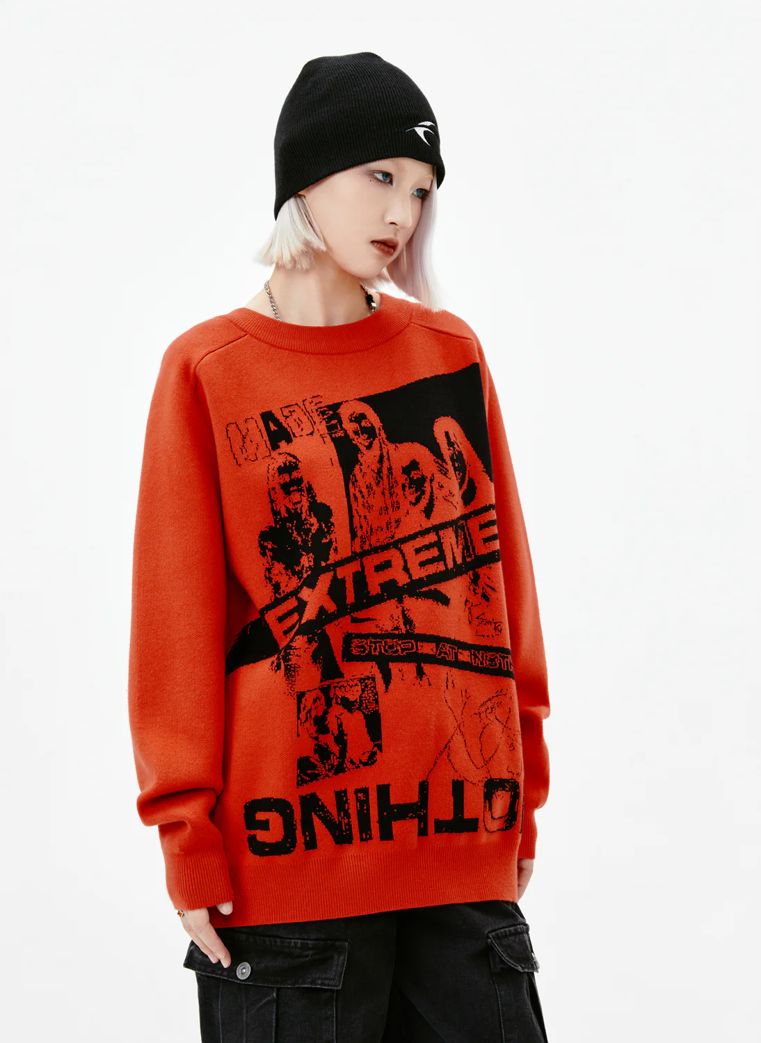 Through The Fire And Flames Knitwear