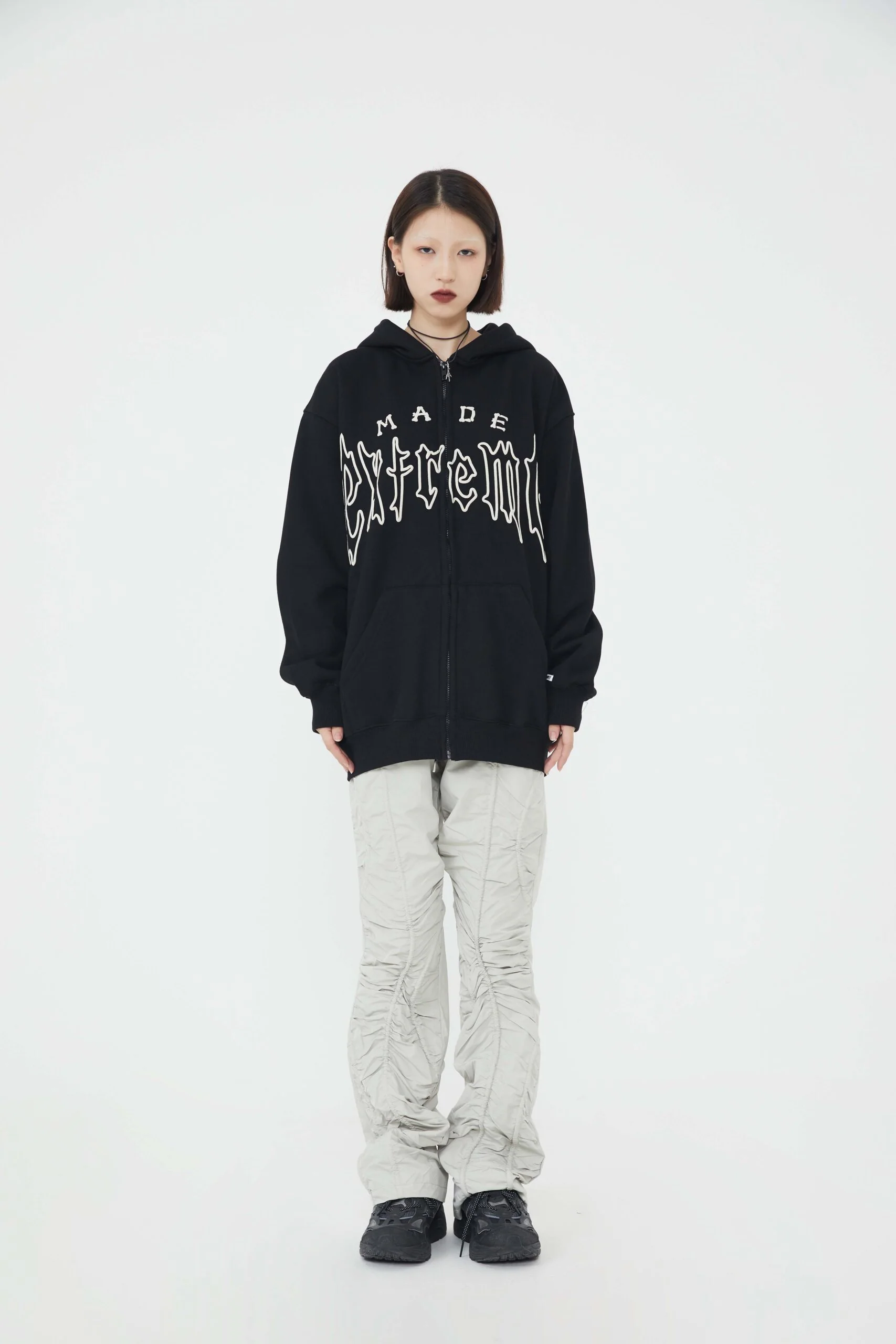 Crouching Zip Hoodie