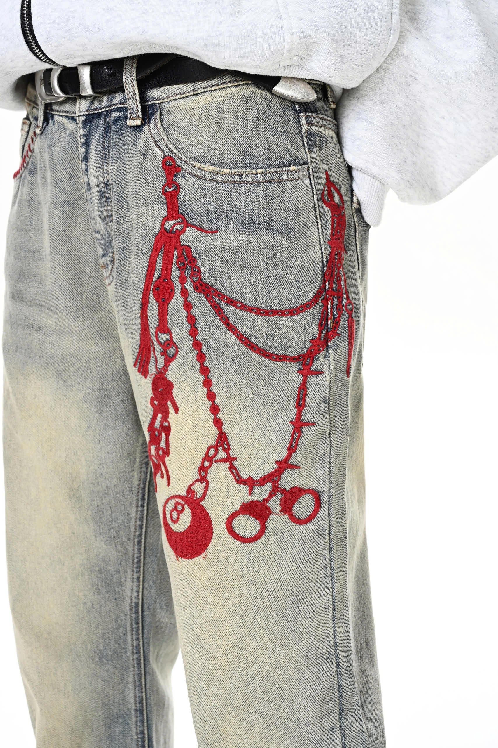 Pink Invitation Jeans Pants