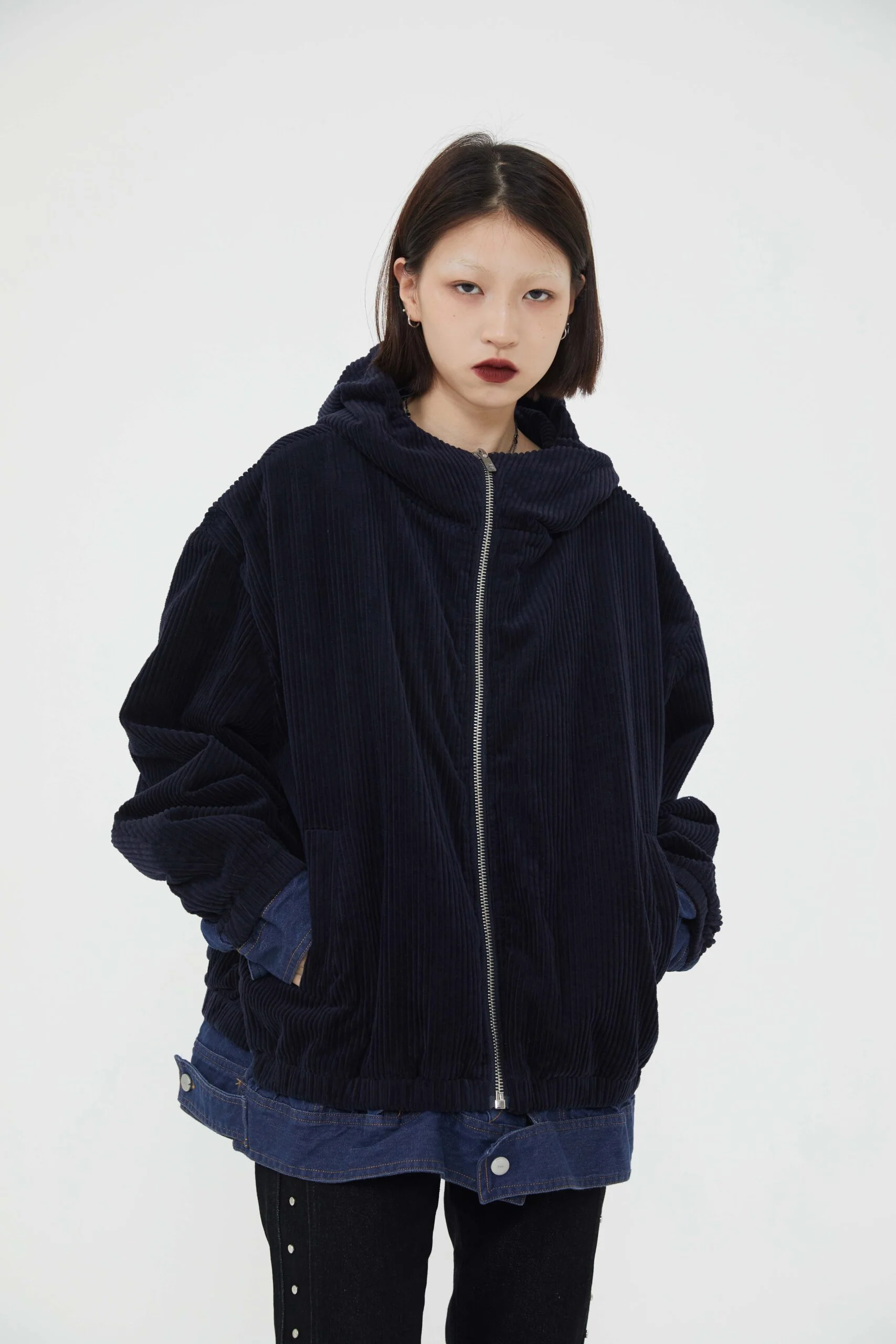 Looks Simple But Not Simple Zip Hoodie