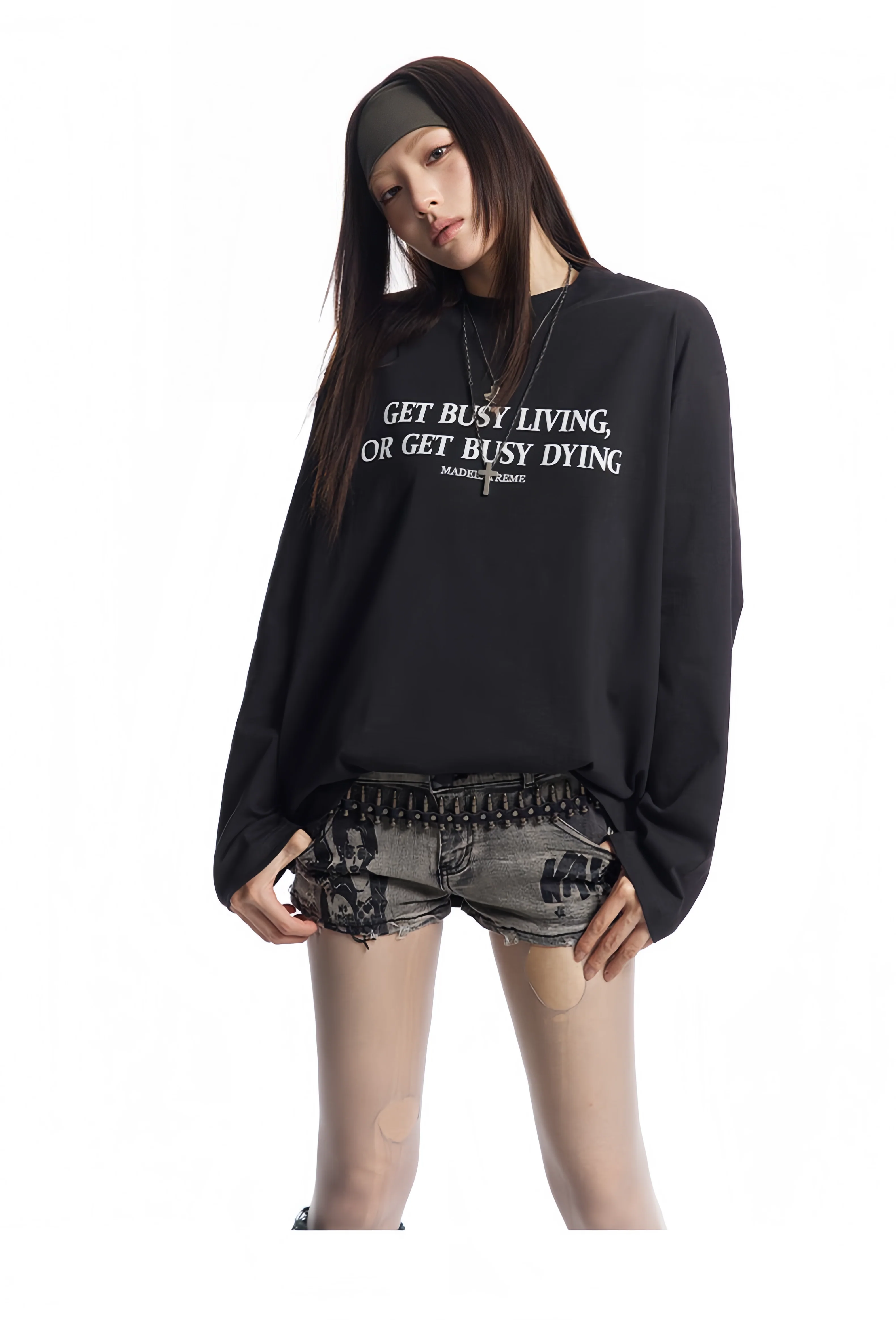 Get Busy Living Or Get Busy Dying Long-Sleeve