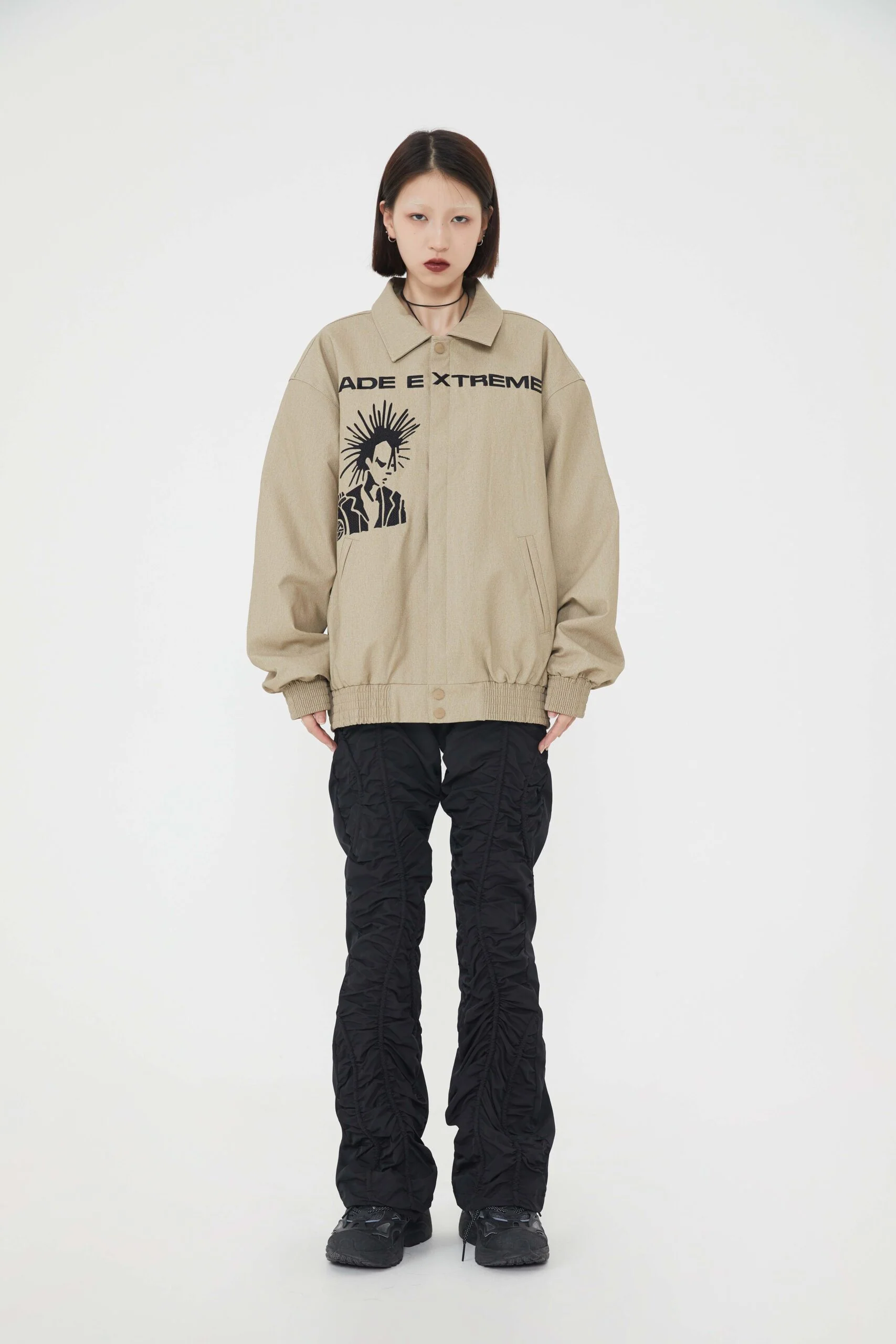 Glowing Growth Leather Jacket