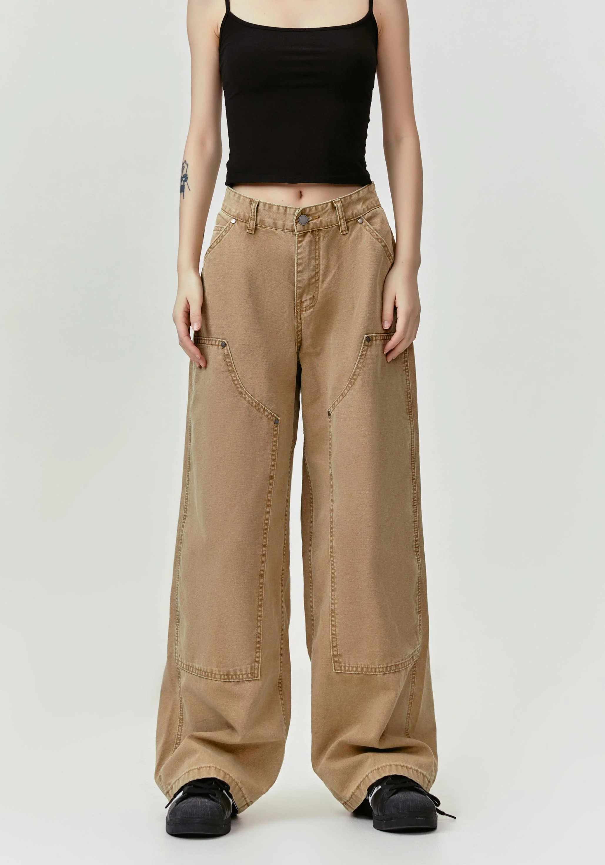 Mocha Kaki Pants