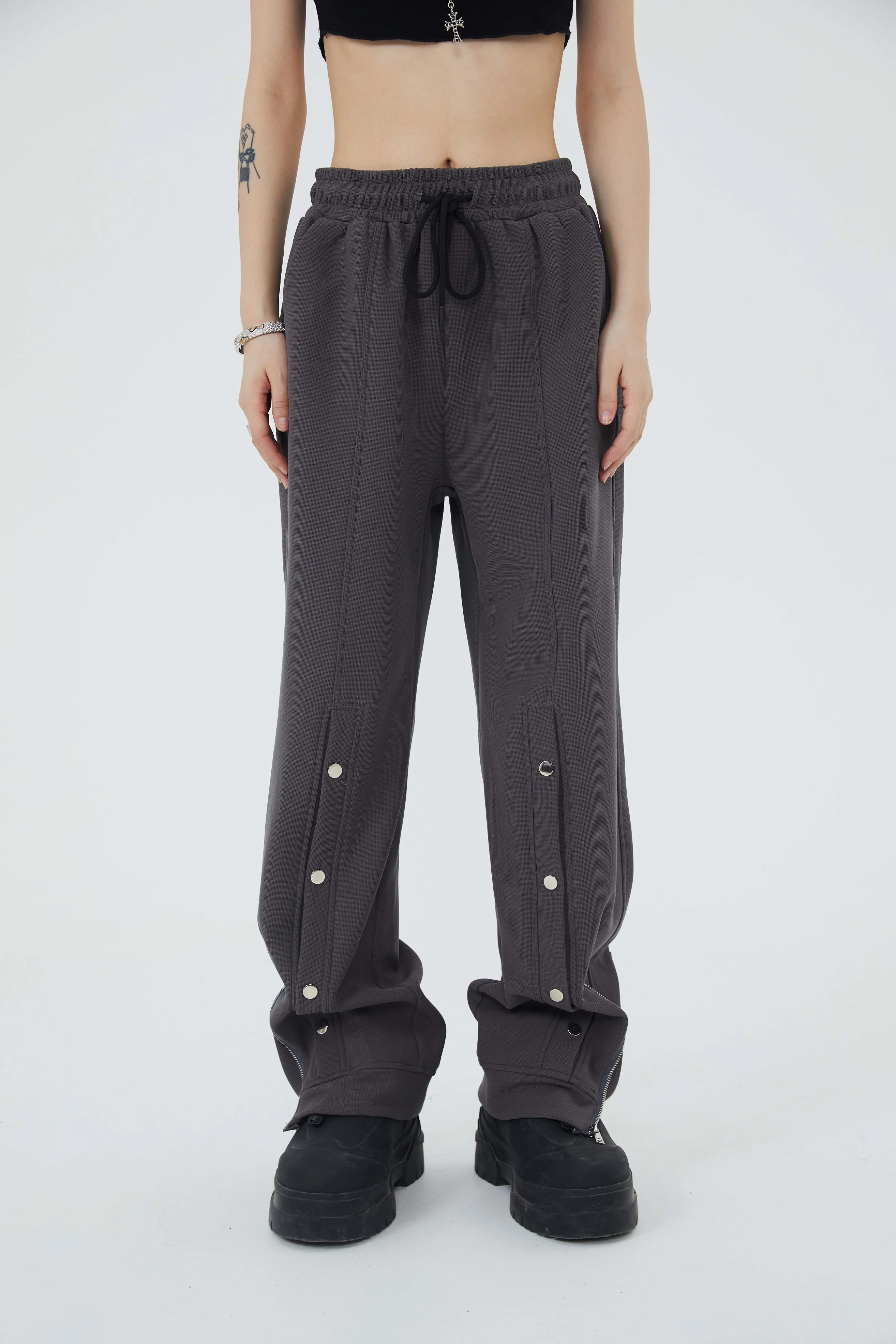Trunk Zipper Button Pants