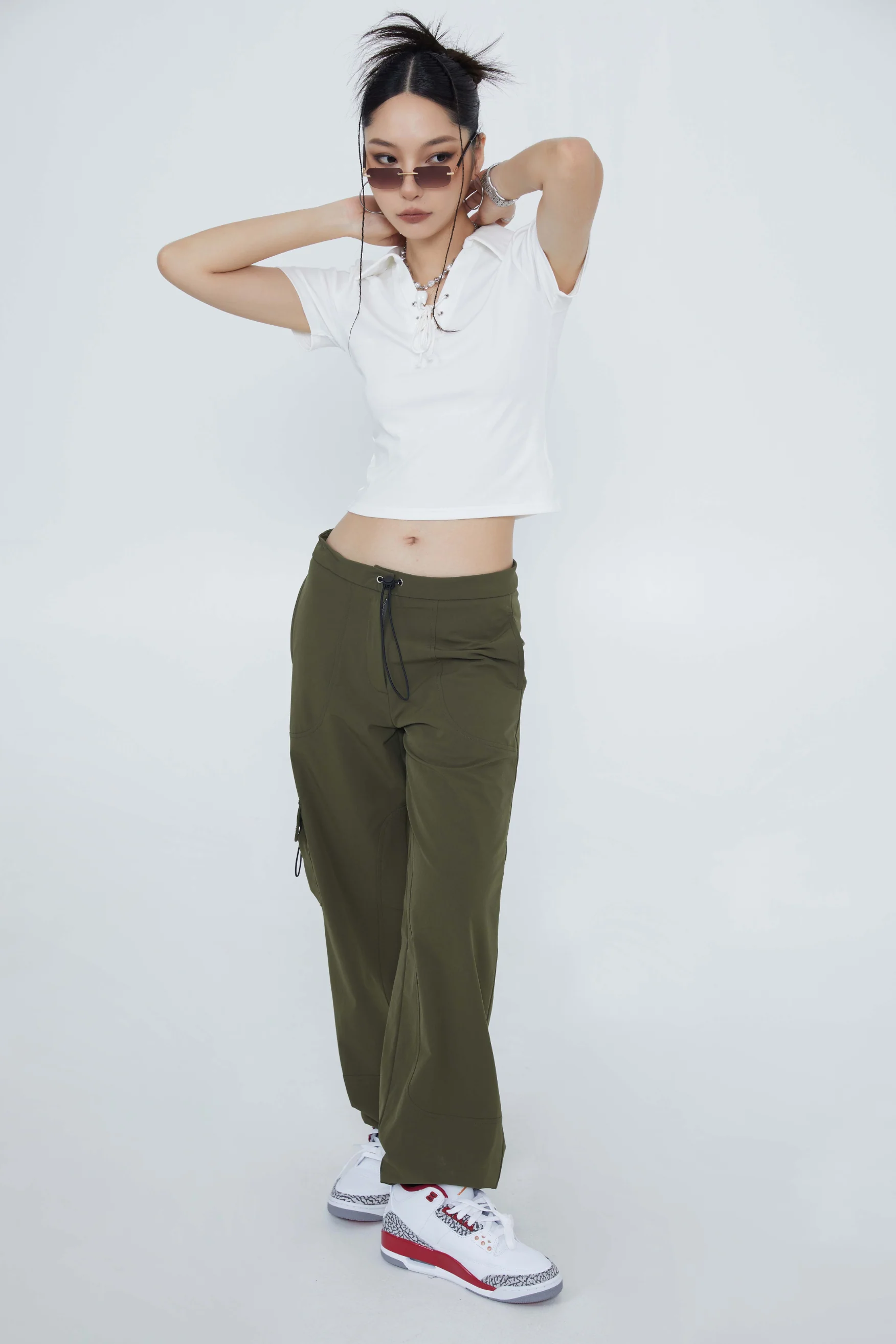 Shoelace On Top Polo