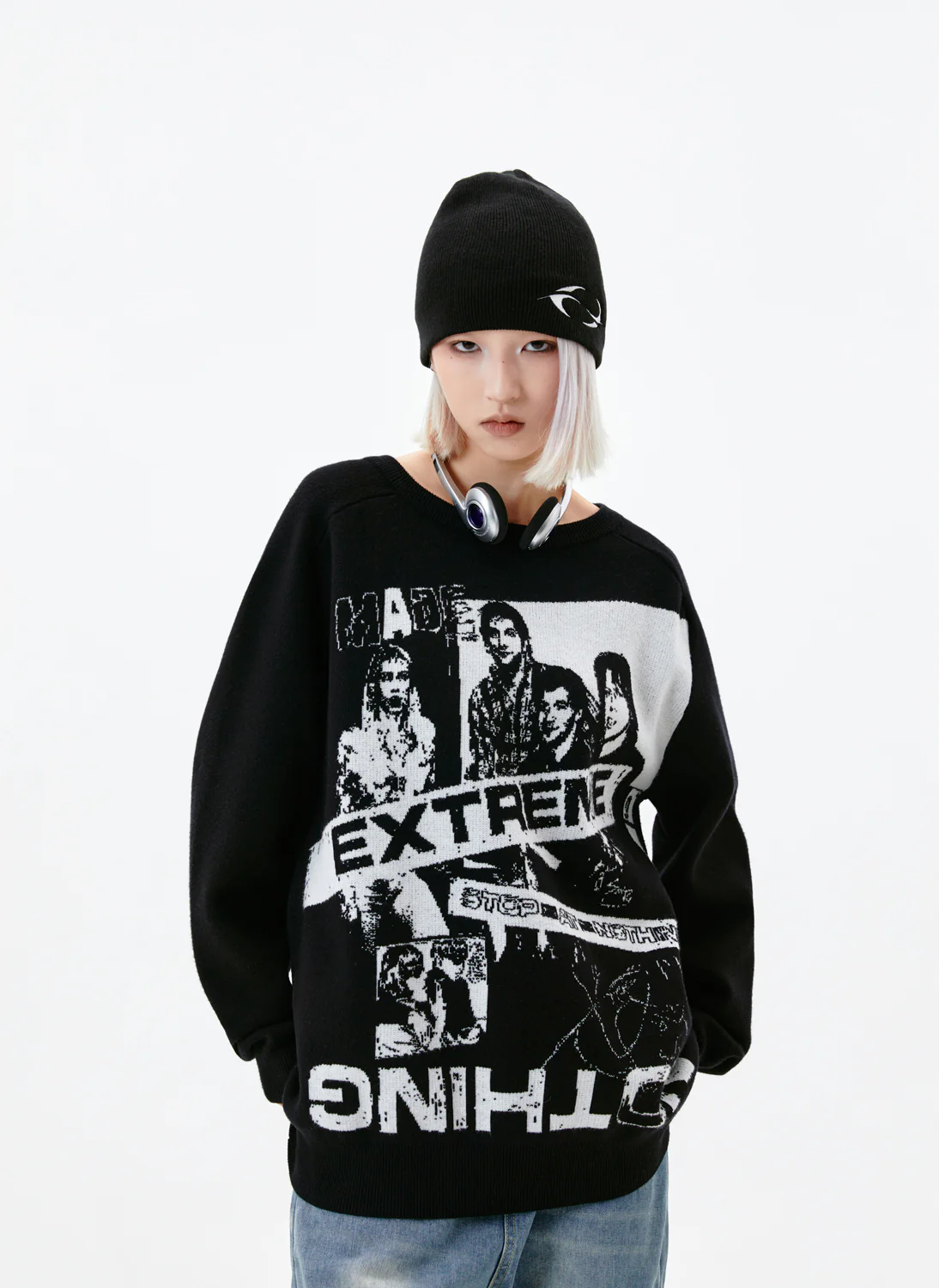 Through The Fire And Flames Knitwear