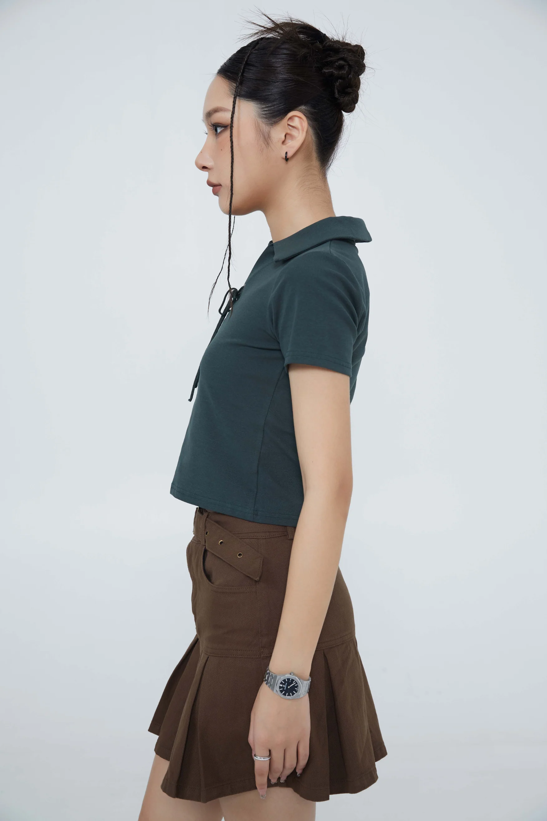 Shoelace On Top Polo