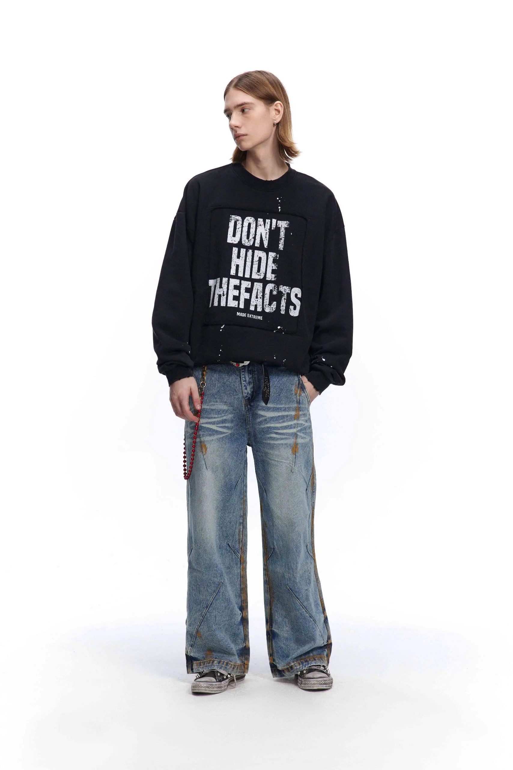 Don'T Hide The Facts Sweatshirt