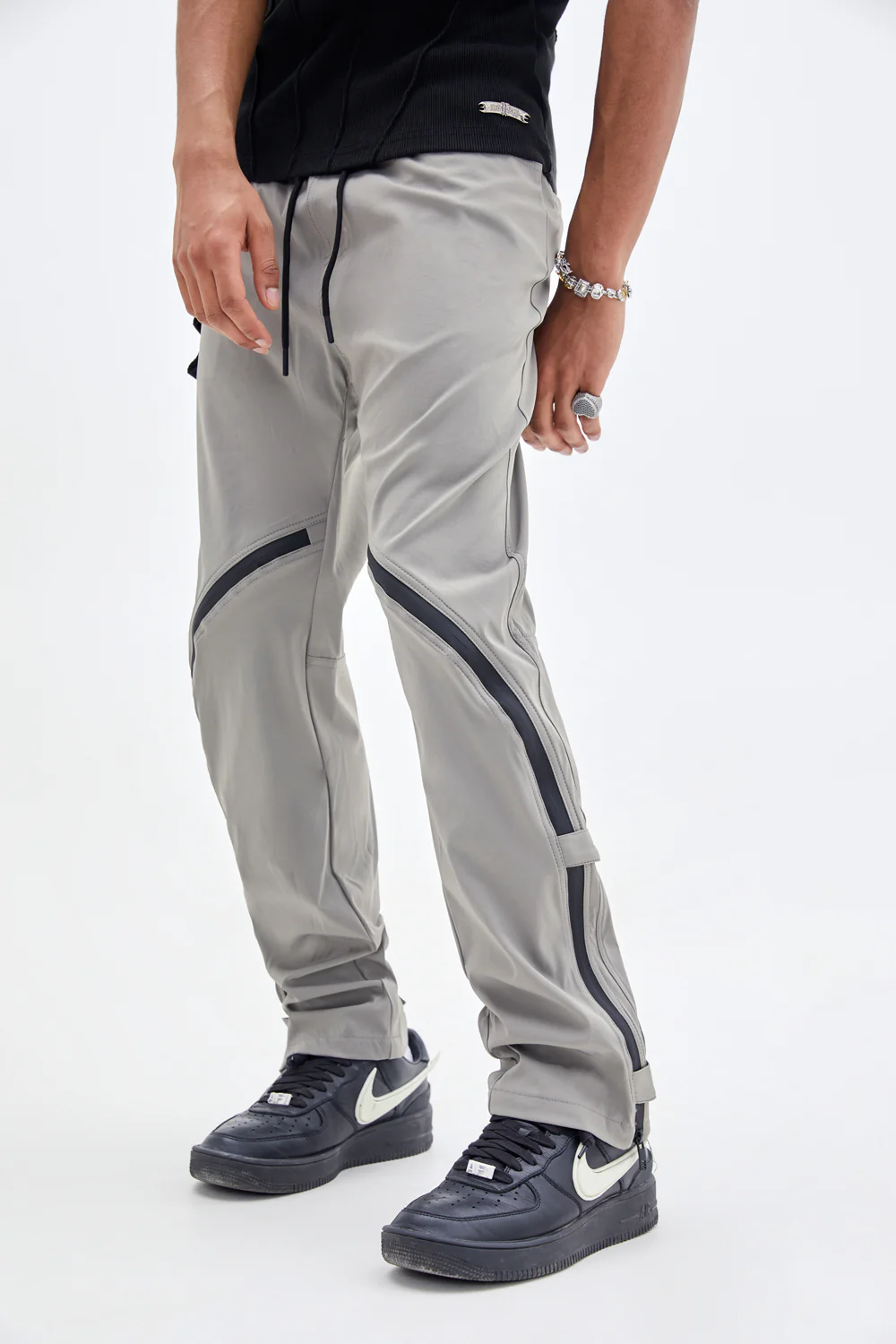 Black Line Pants