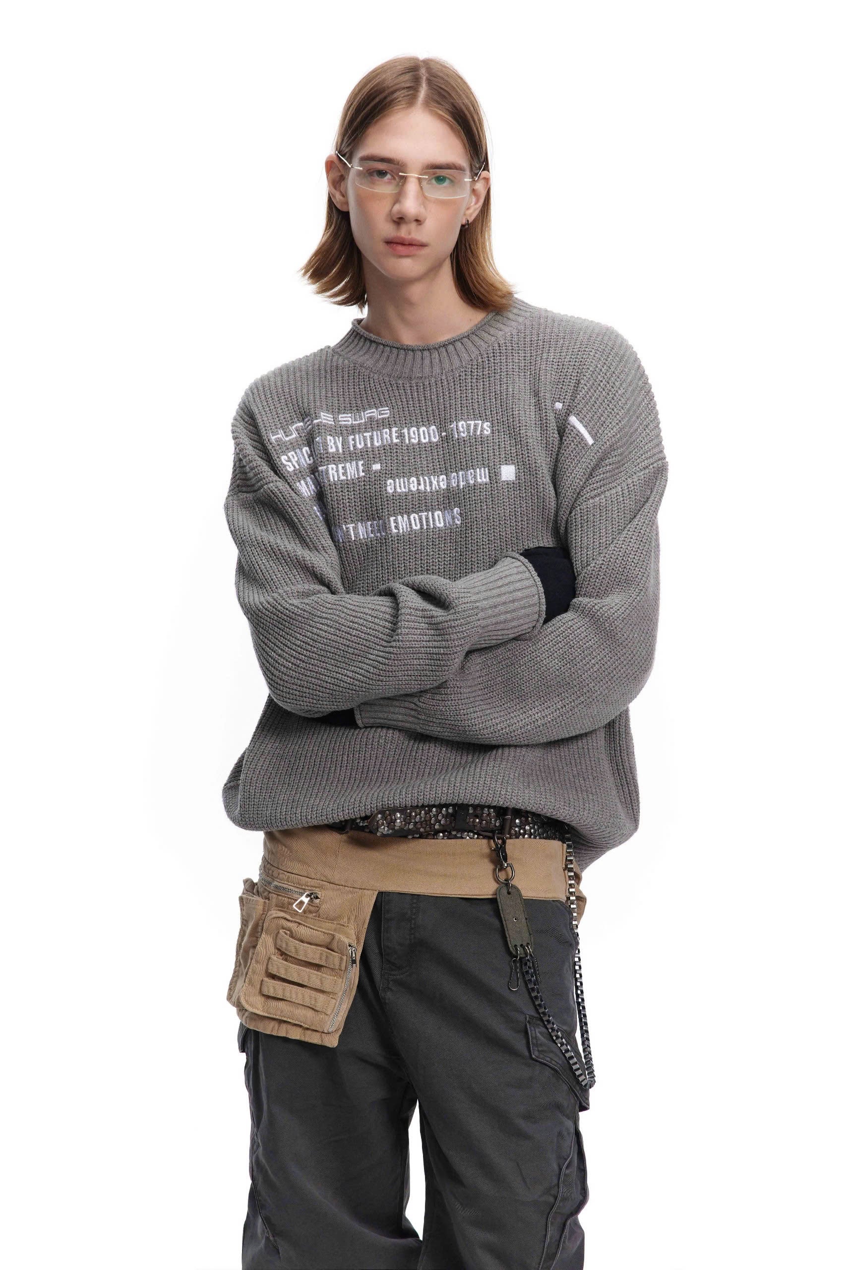 Don'T Need Emotions Knitwear