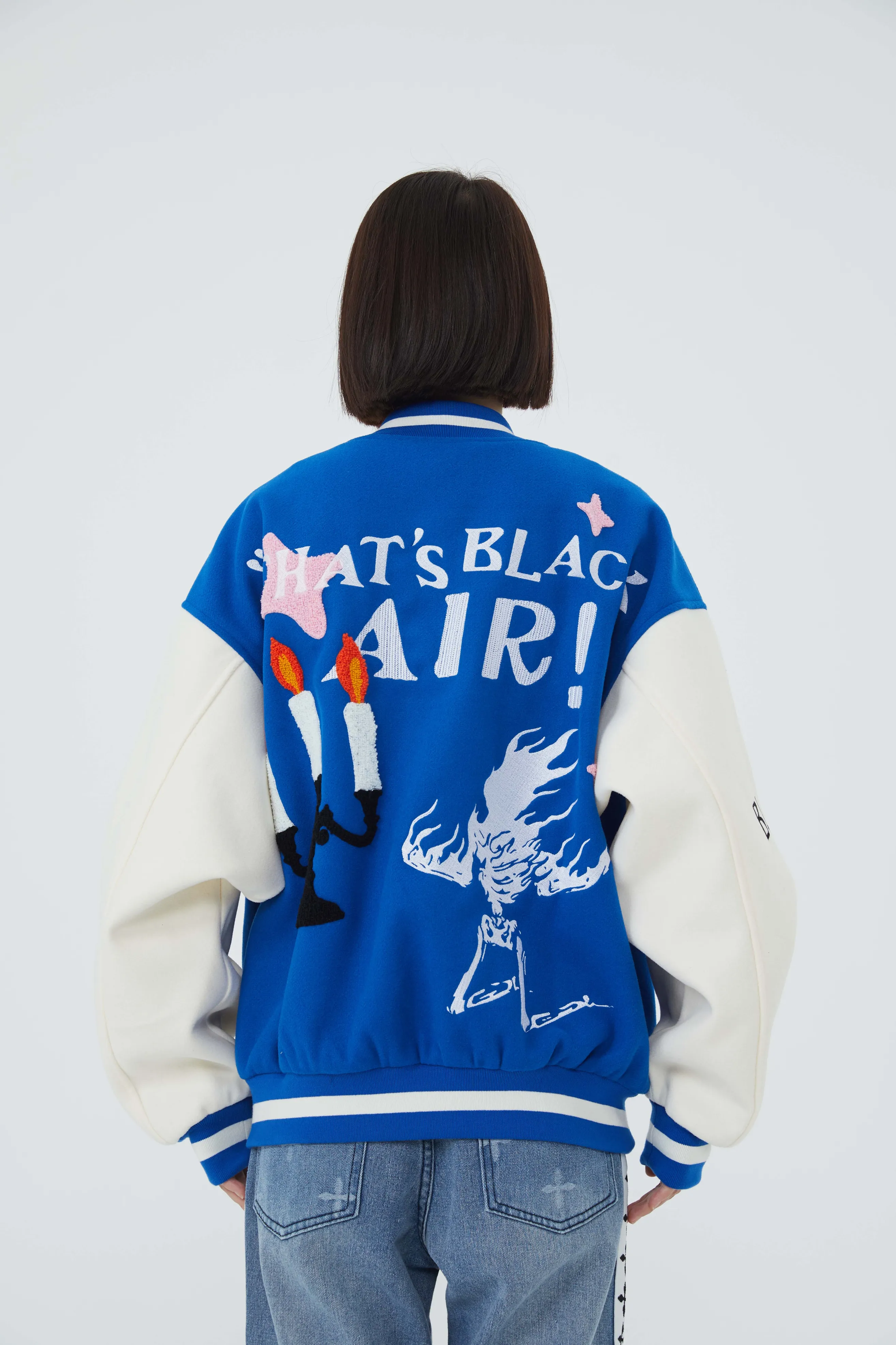 Shattered Varsity Jacket