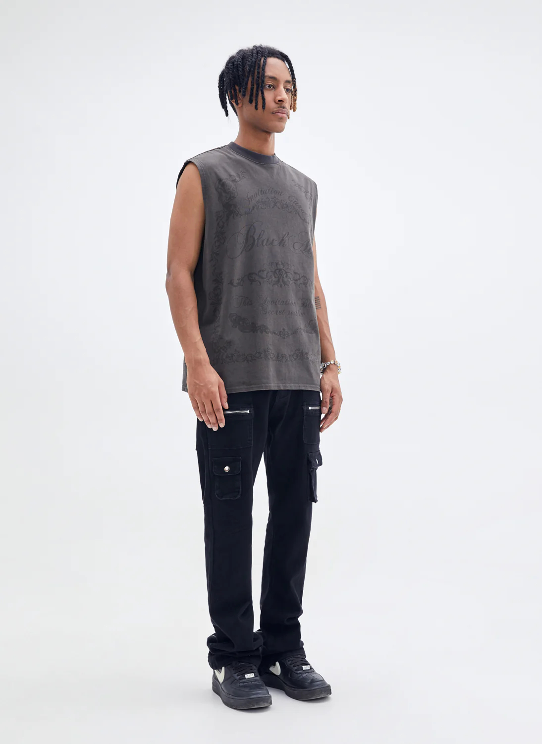 This Invitation Black Secret Realm Tank Top