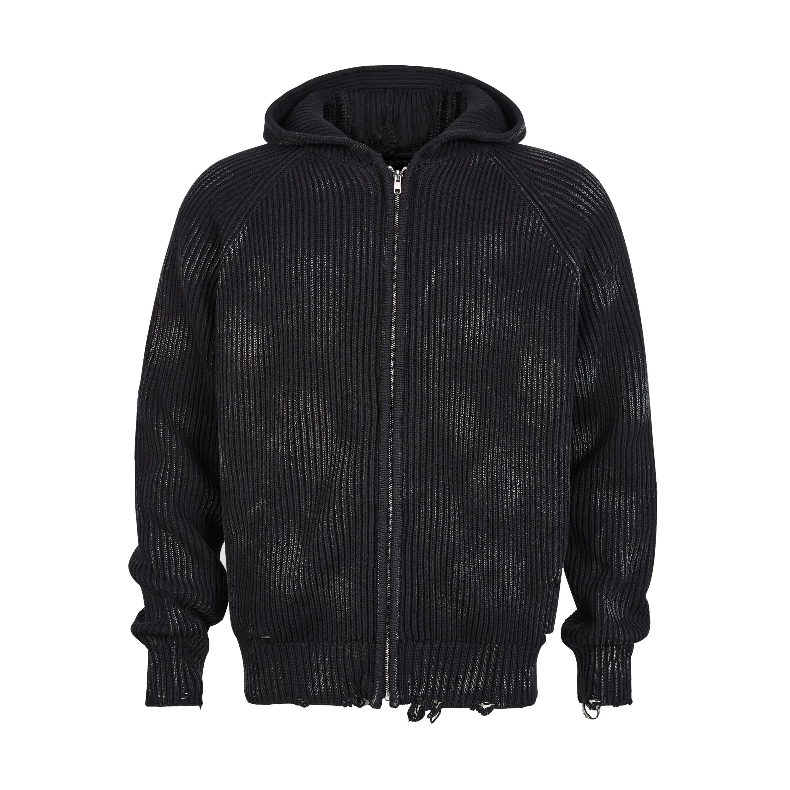 Tear To Pieces Knit Zip