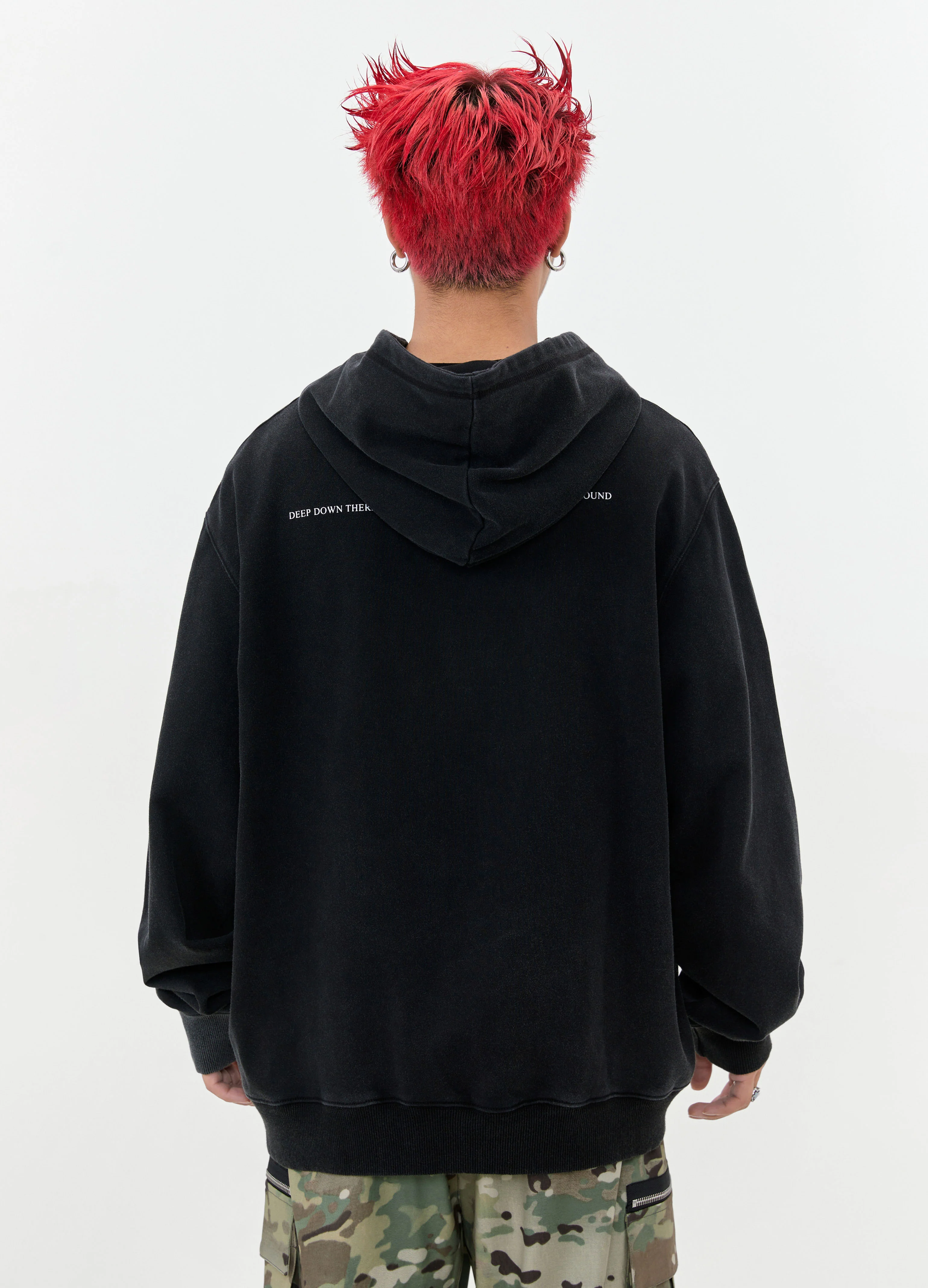 Deep Down There'S Decent In Me Hoodie