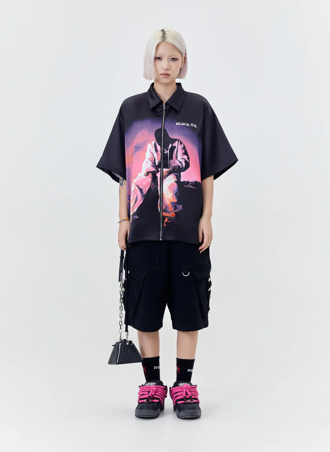 Depression Guy Zip Shirt