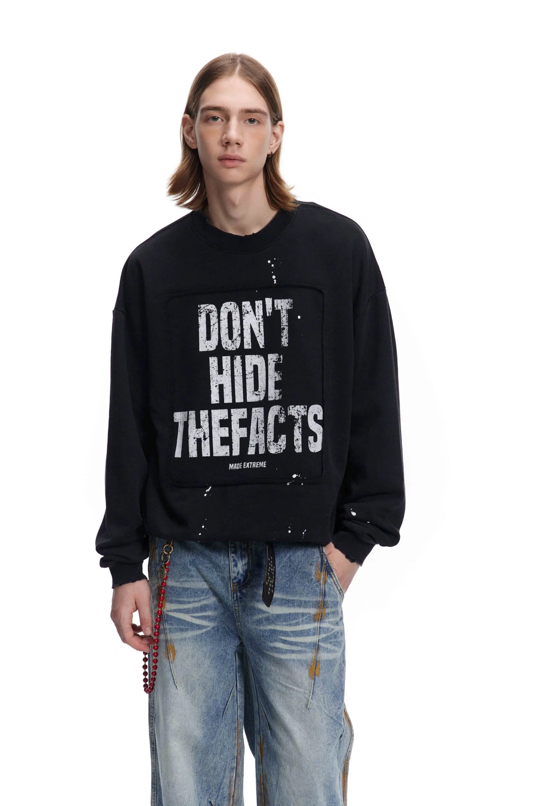 Don'T Hide The Facts Sweatshirt