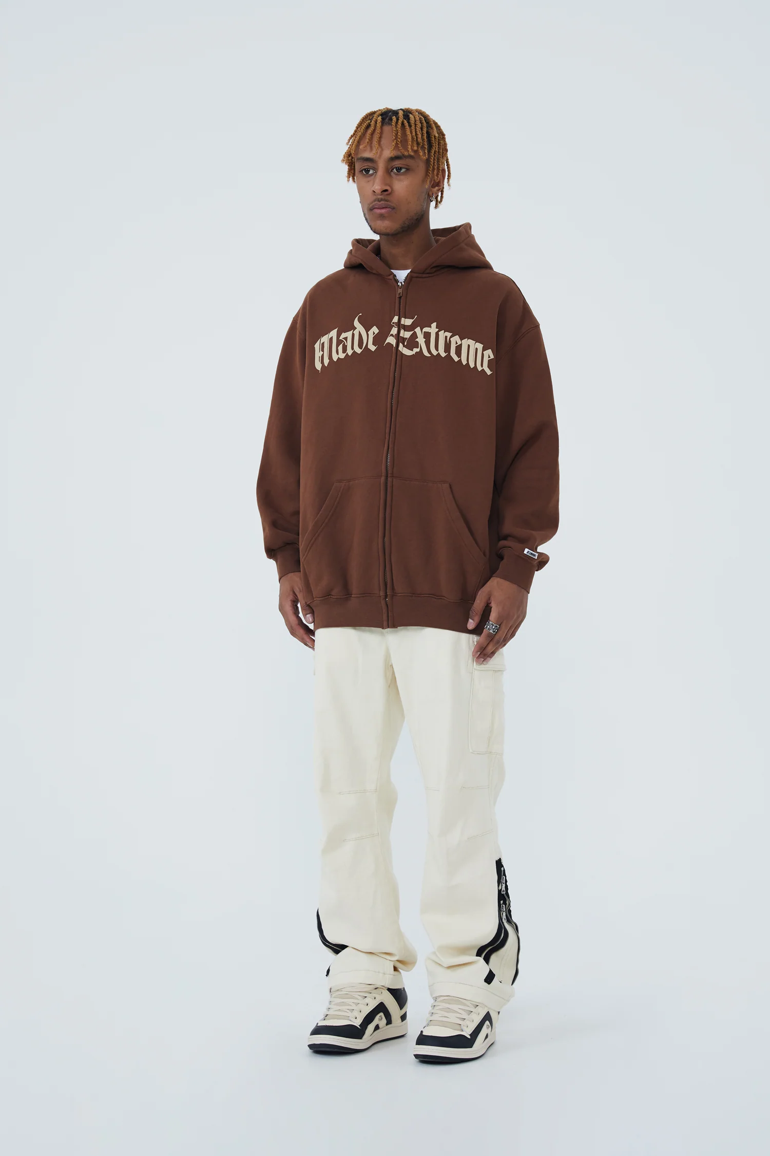 Dark Fission Cross Zip Hoodie