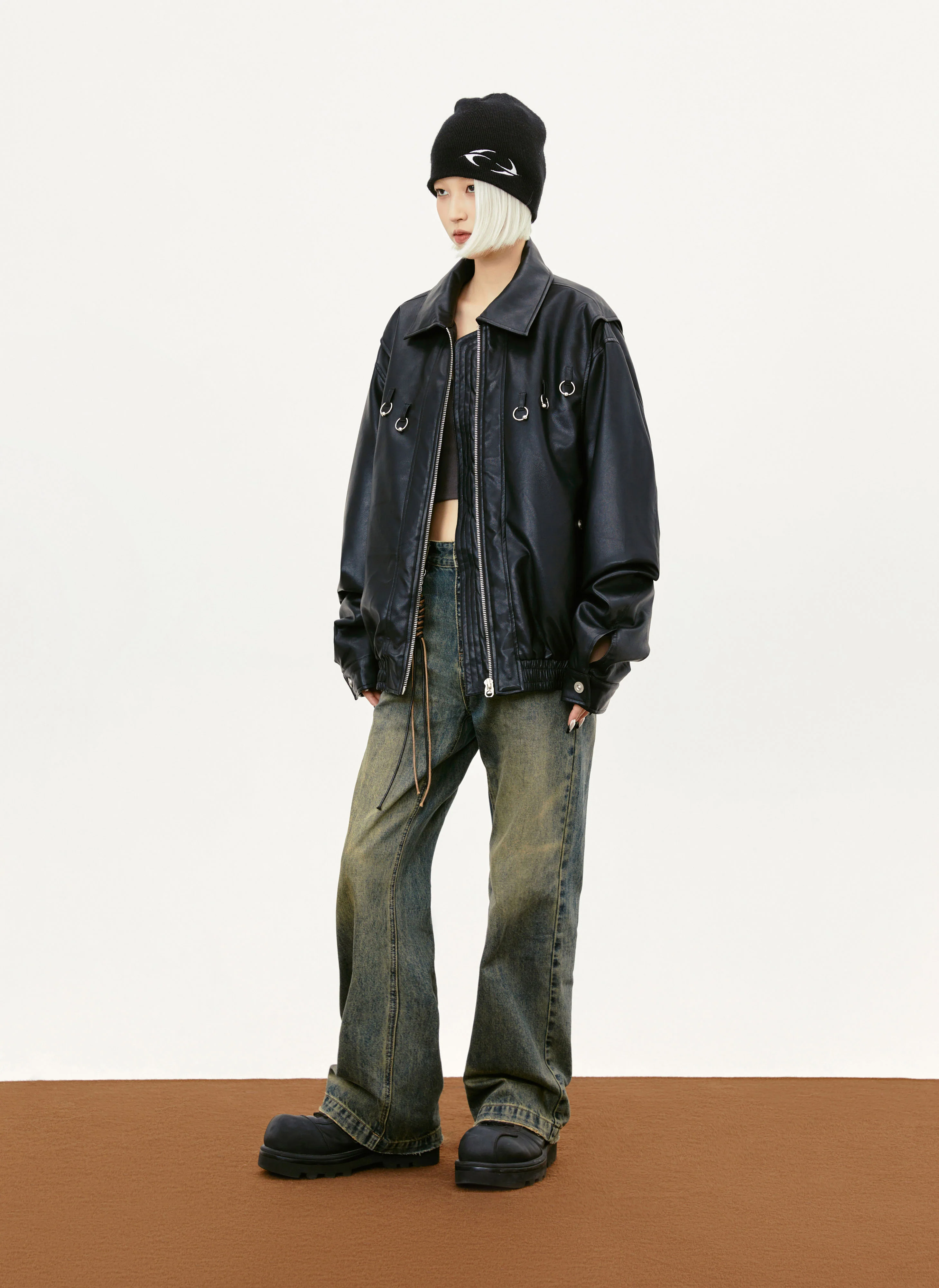 Elegant Devil'S Ears Jacket