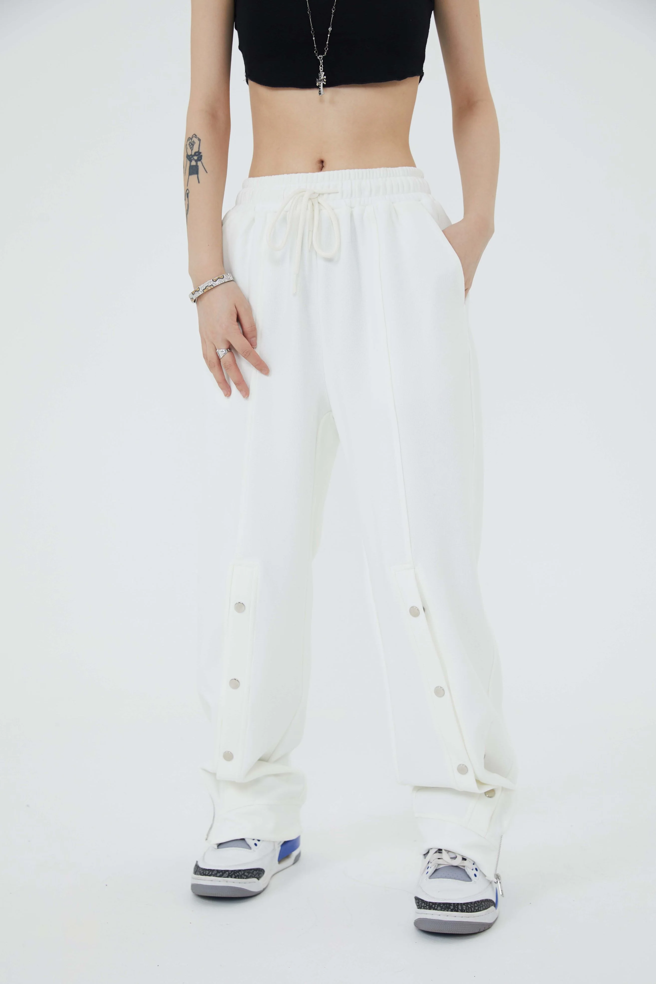 Trunk Zipper Button Pants