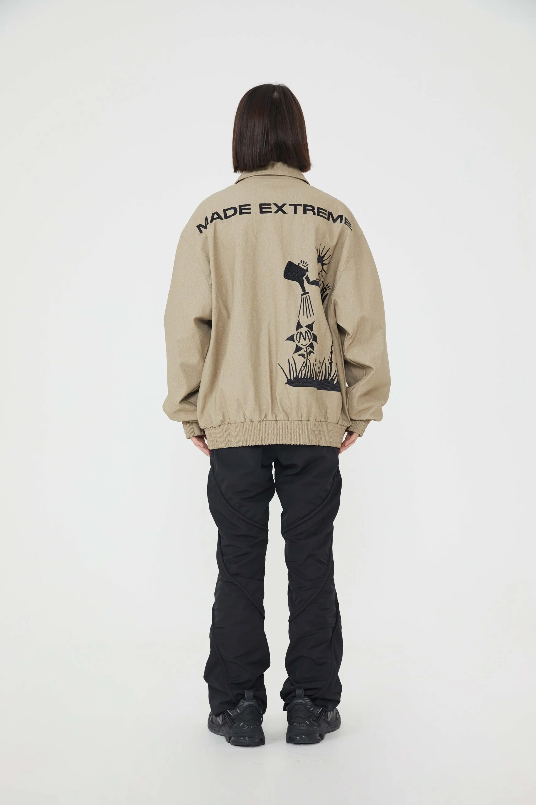 Glowing Growth Leather Jacket