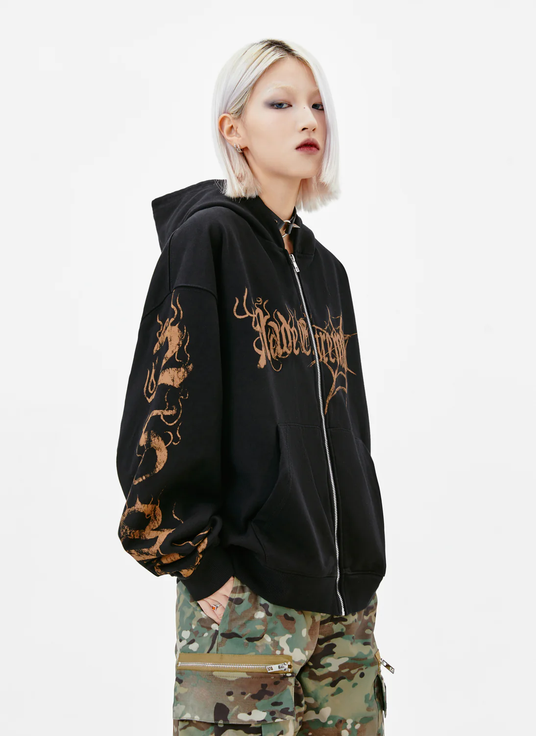 Death Call Hoodie Zip